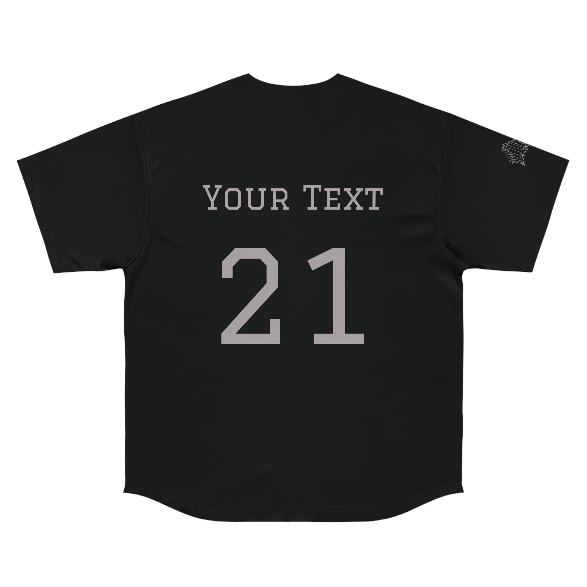 Custom Men's Baseball Jersey — Personalized Name & Number Team Shirt