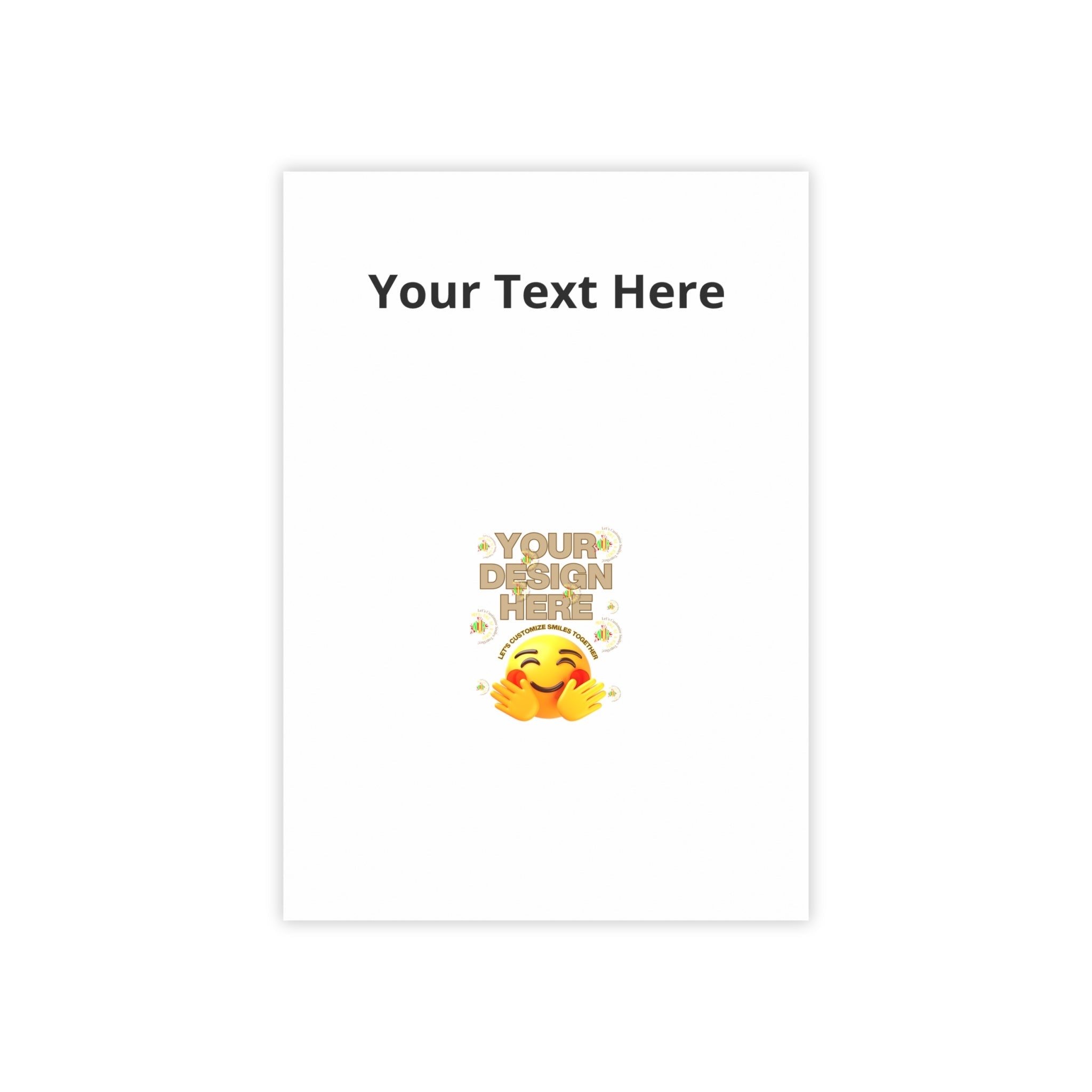 Custom Post-it Note Pad — Personalized Text & Design Sticky Notes