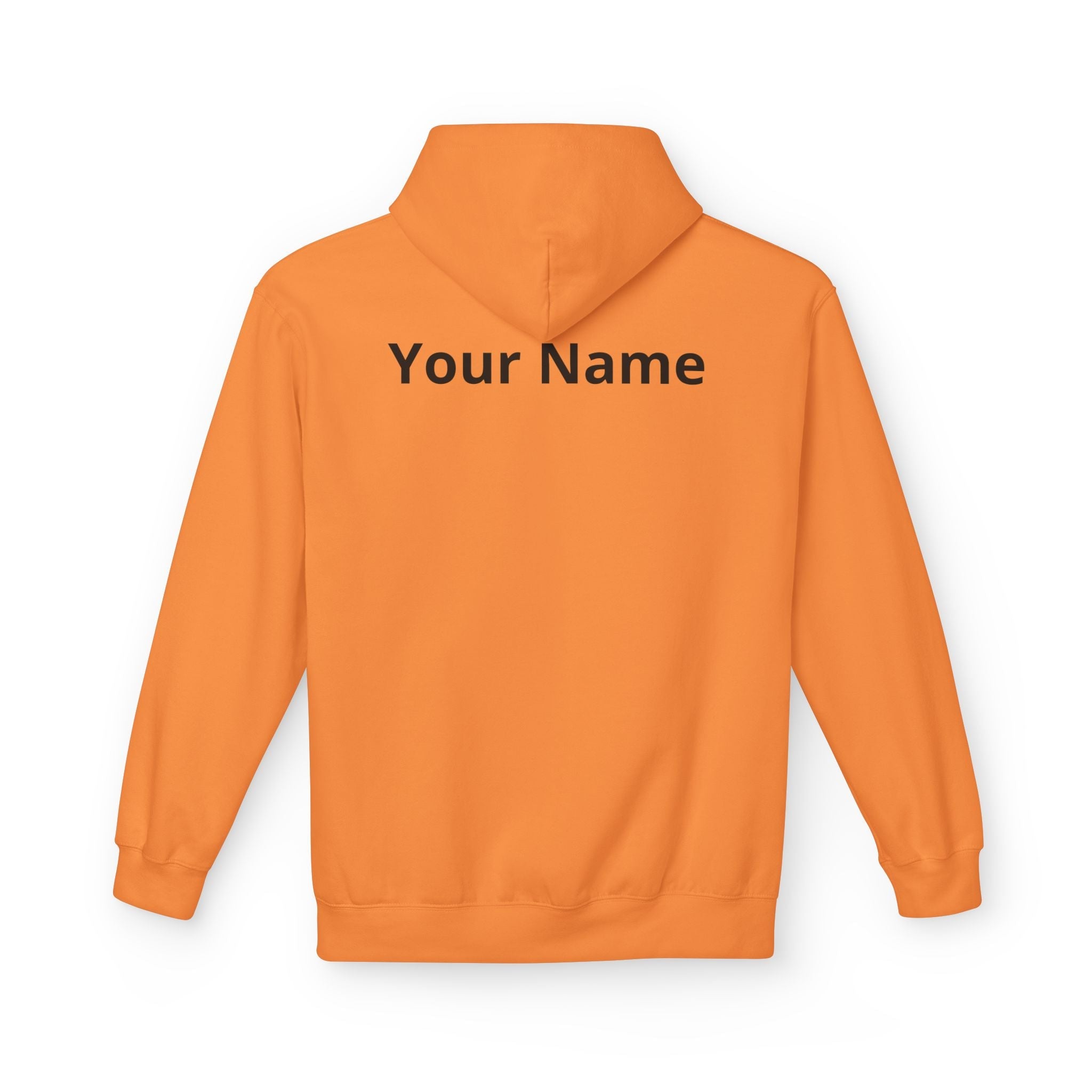 Customizable Aquarius Zodiac Hoodie — "Your Name on back" Watering Design
