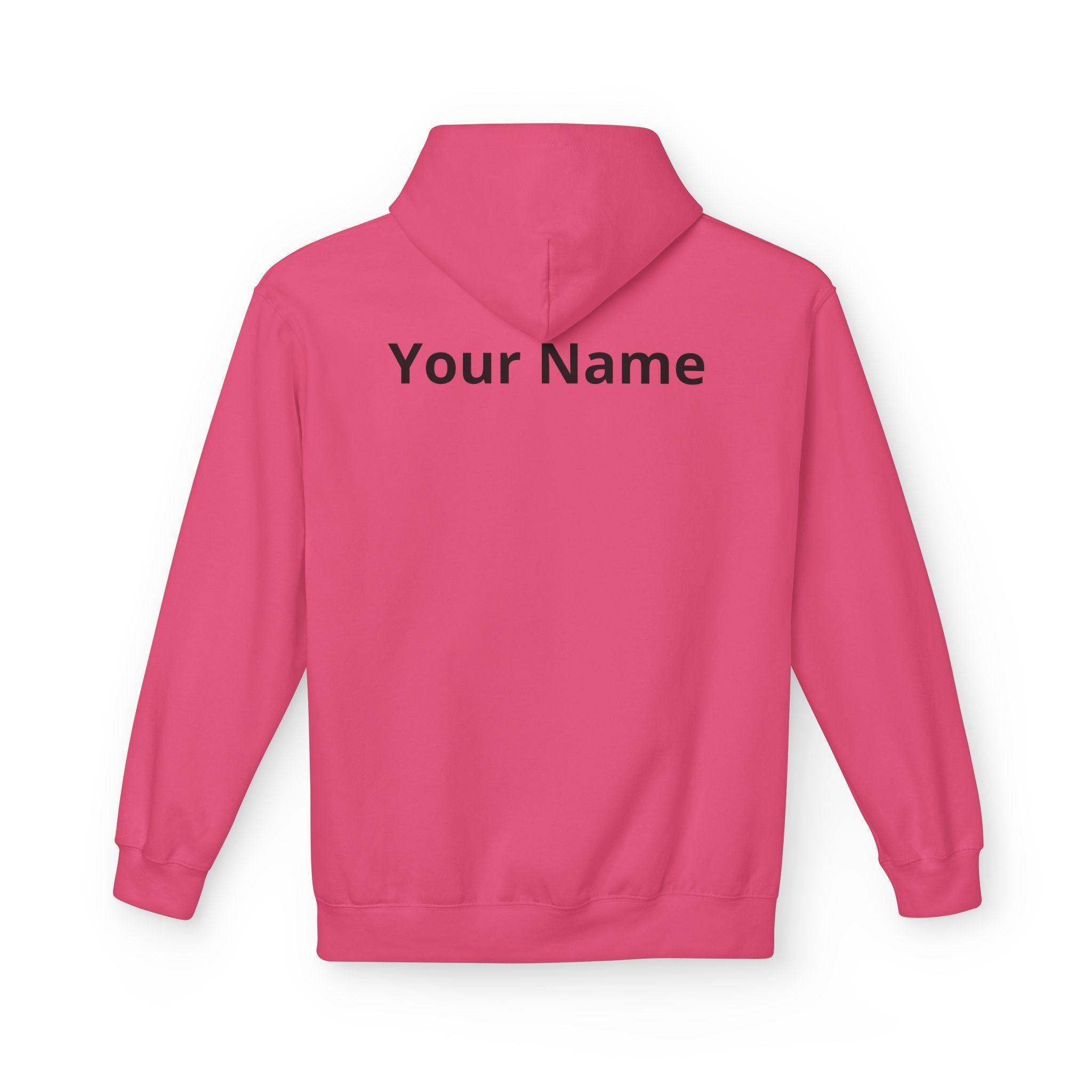 Customizable Aquarius Zodiac Hoodie — "Your Name on back" Watering Design