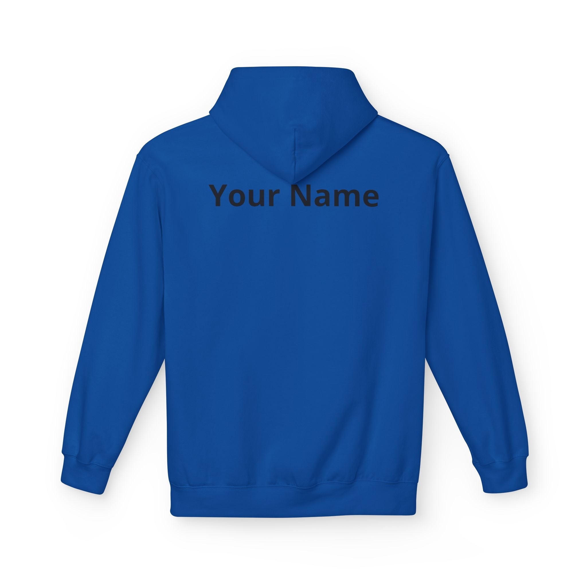 Customizable Aquarius Zodiac Hoodie — "Your Name on back" Watering Design