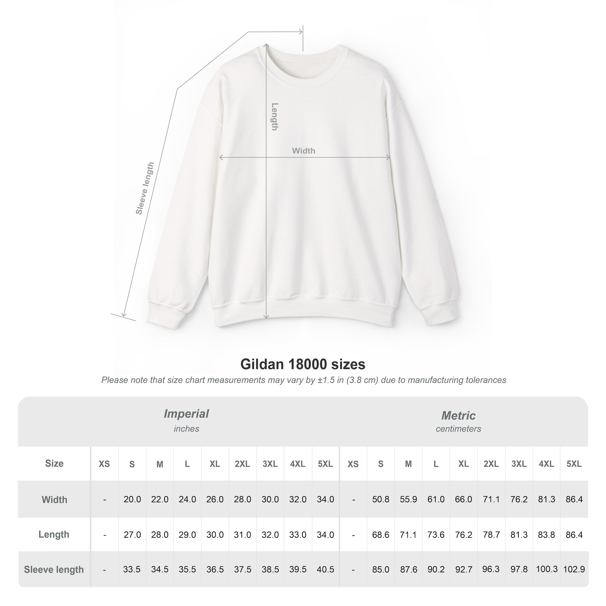 Customizable Crewneck Sweatshirt — Customize your smile Front- Add Image / Back Add Text Unisex Sweatshirt