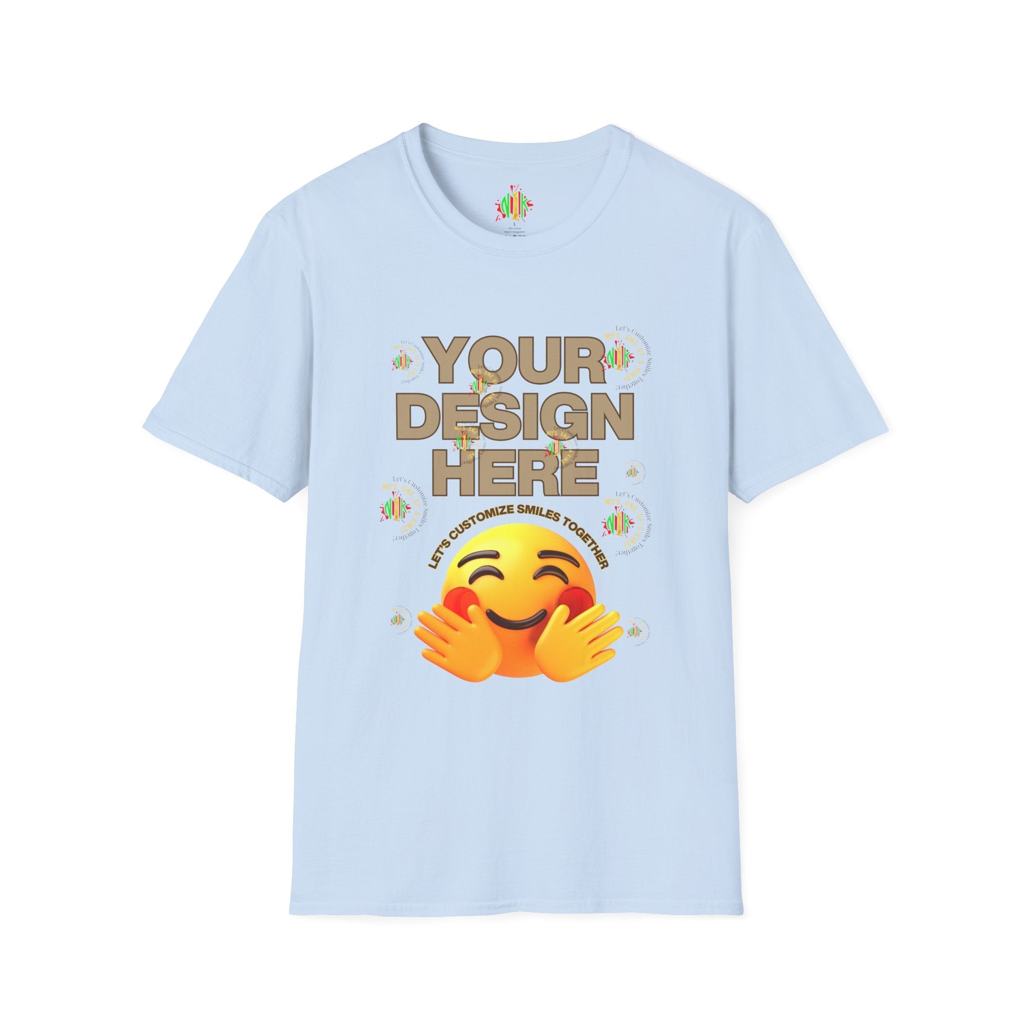 Customizable Unisex T-Shirt — Add Your Photo Only