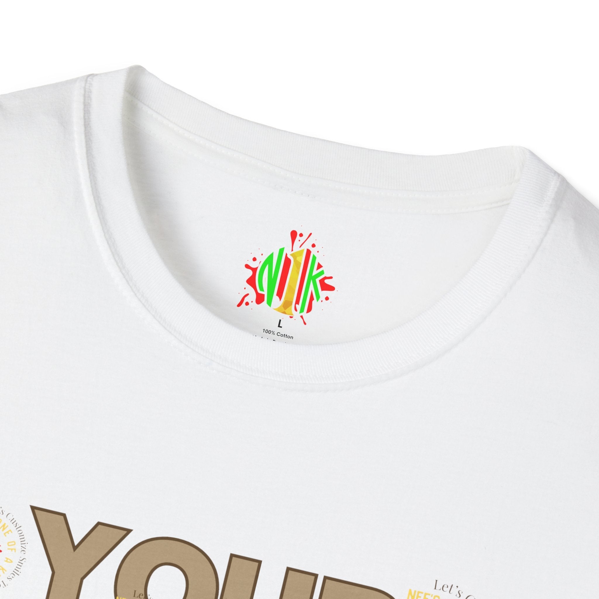 Customizable Unisex T-Shirt — Add Your Photo Only