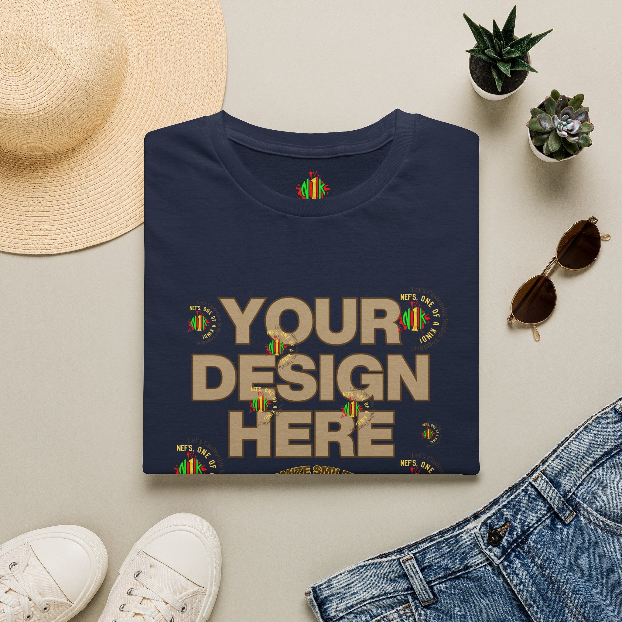 Customizable Unisex T-Shirt — Add Your Photo Only