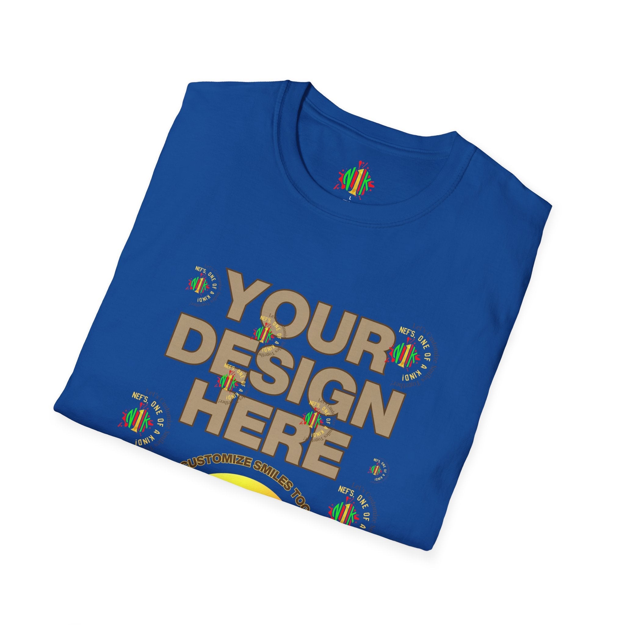 Customizable Unisex T-Shirt — Add Your Photo Only