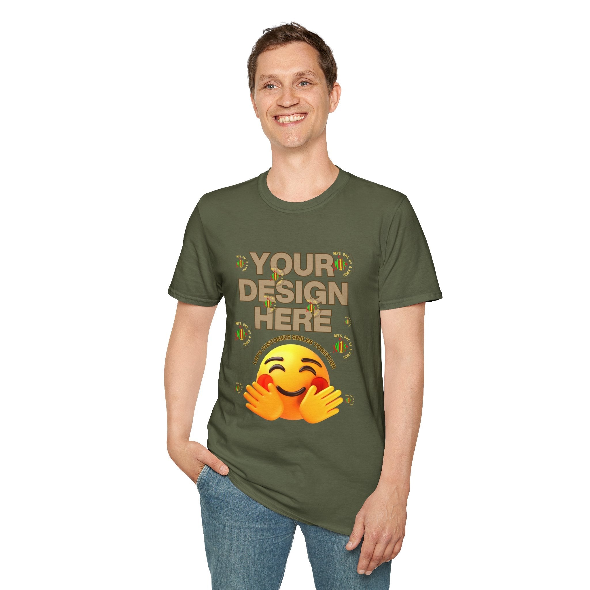 Customizable Unisex T-Shirt — Add Your Photo Only