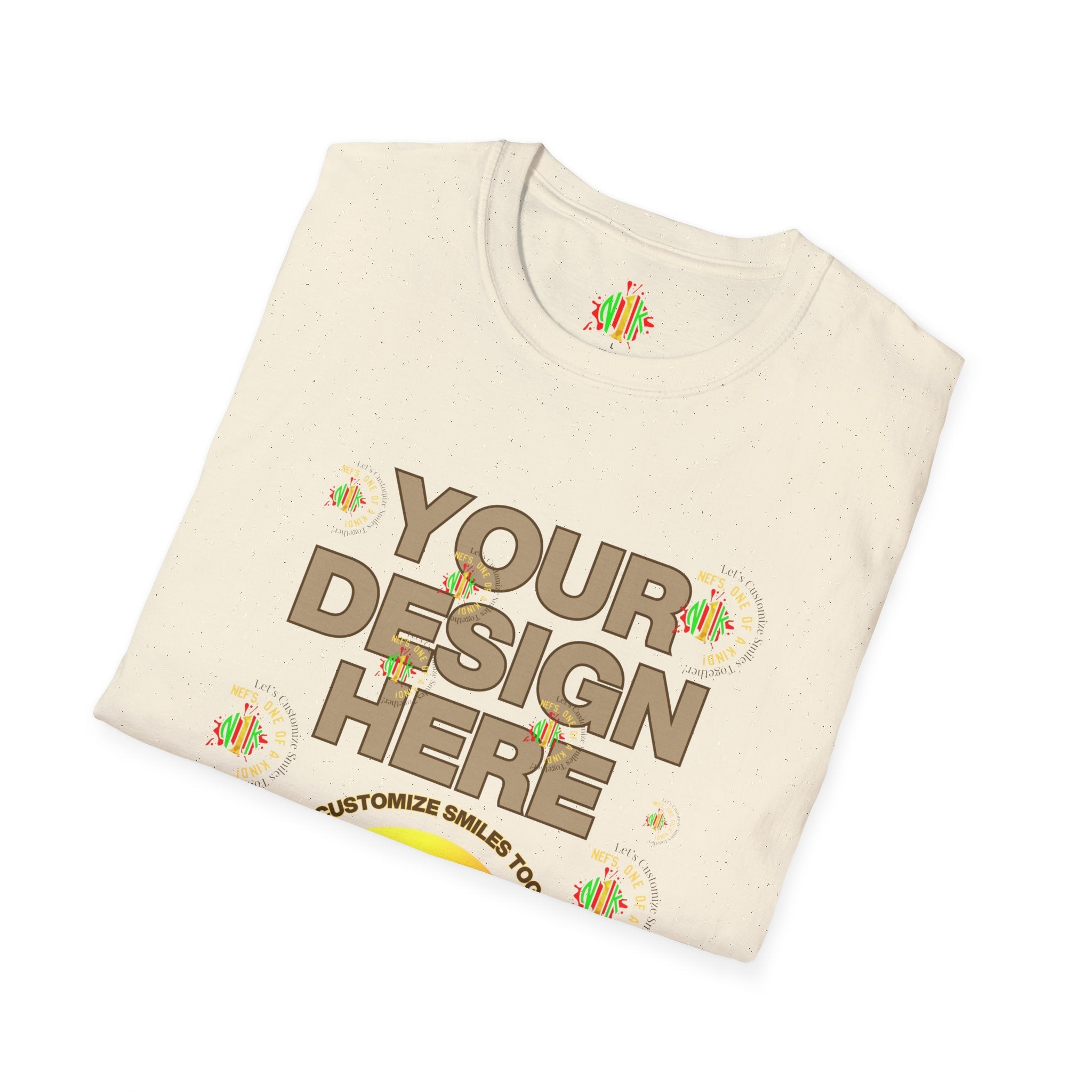 Customizable Unisex T-Shirt — Add Your Photo Only