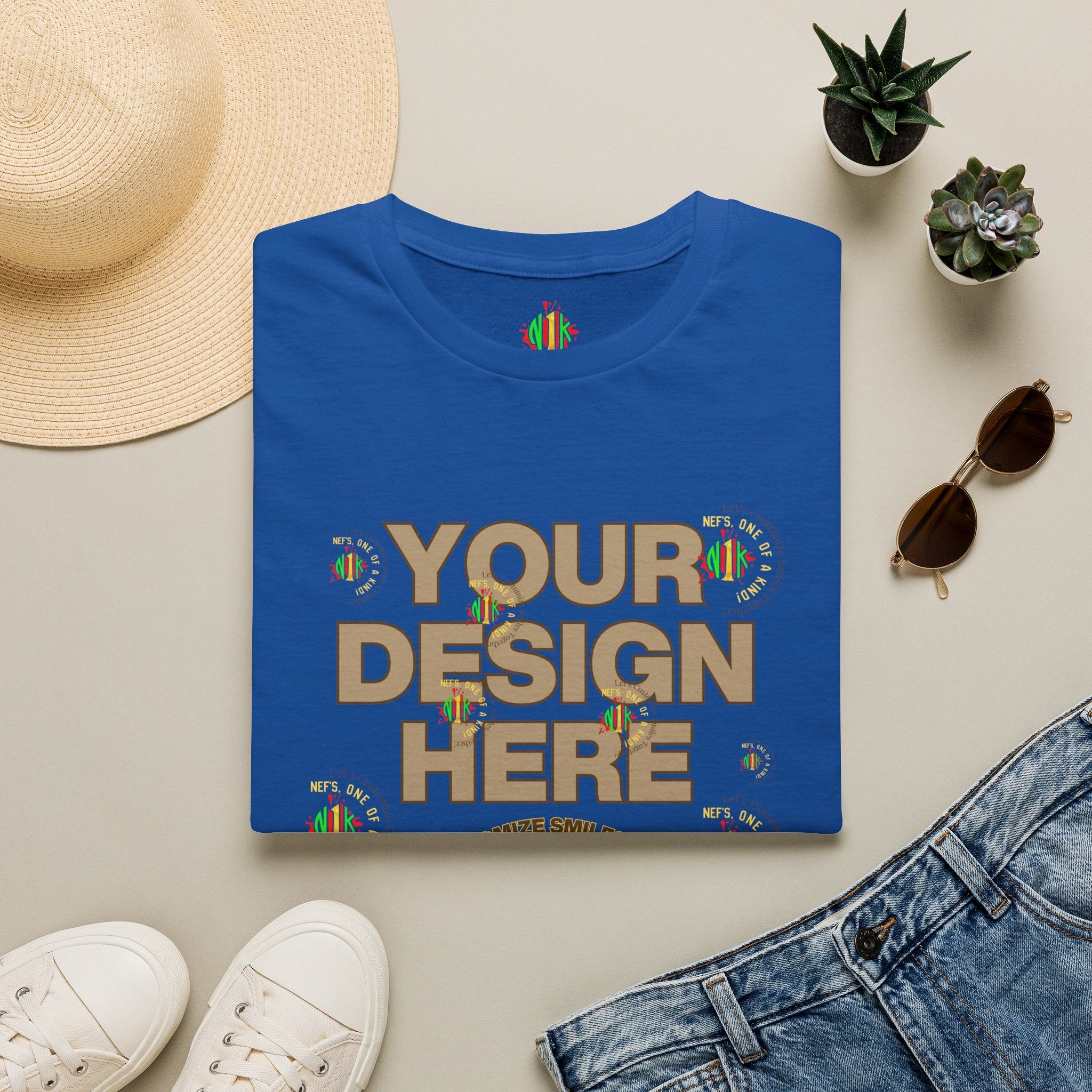 Customizable Unisex T-Shirt — Add Your Photo Only