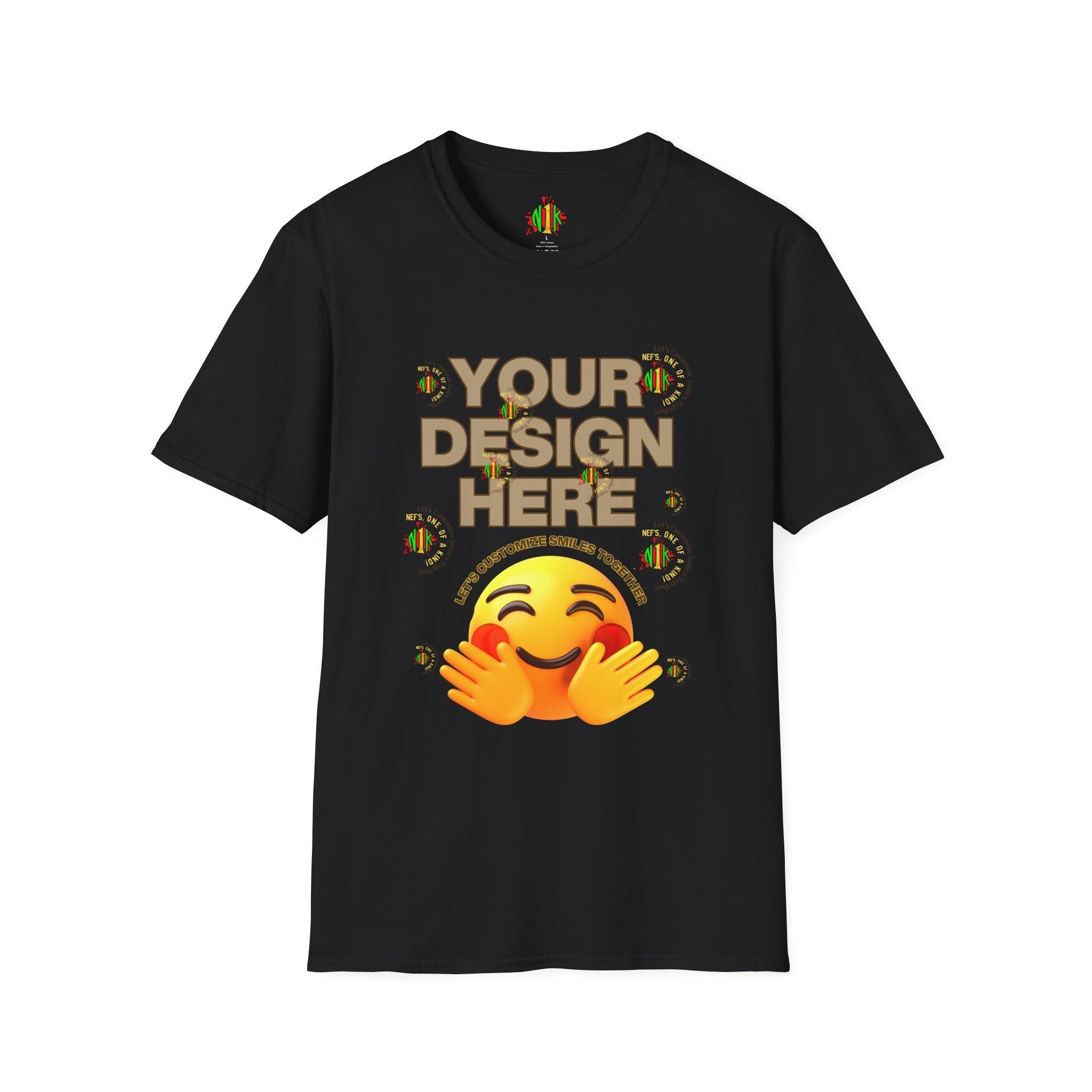 Customizable Unisex T-Shirt — Add Your Photo Only