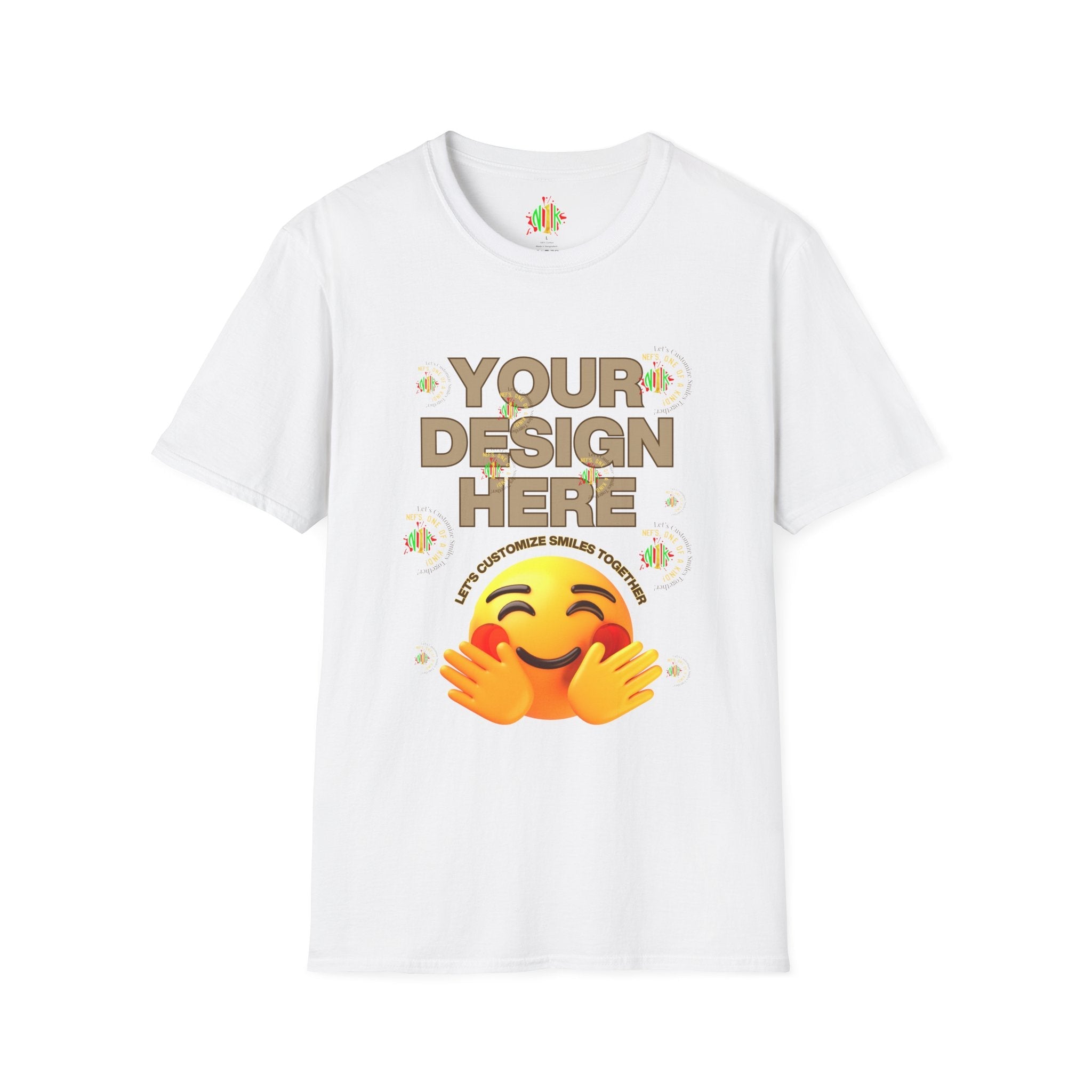 Customizable Unisex T-Shirt — Add Your Photo Only