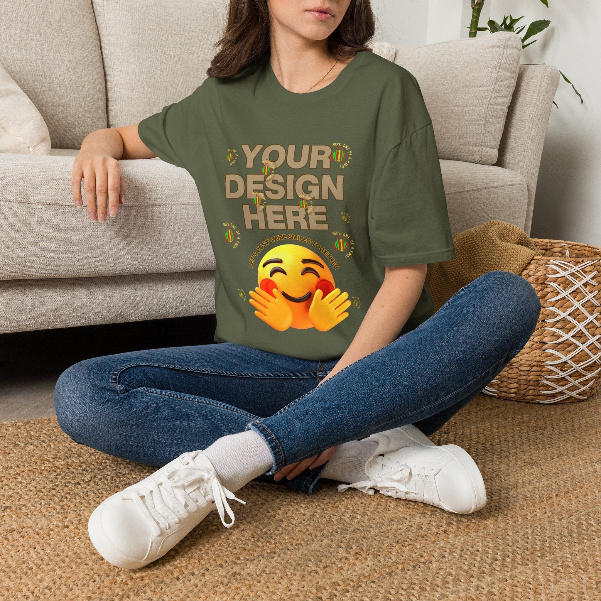 Customizable Unisex T-Shirt — Add Your Photo Only