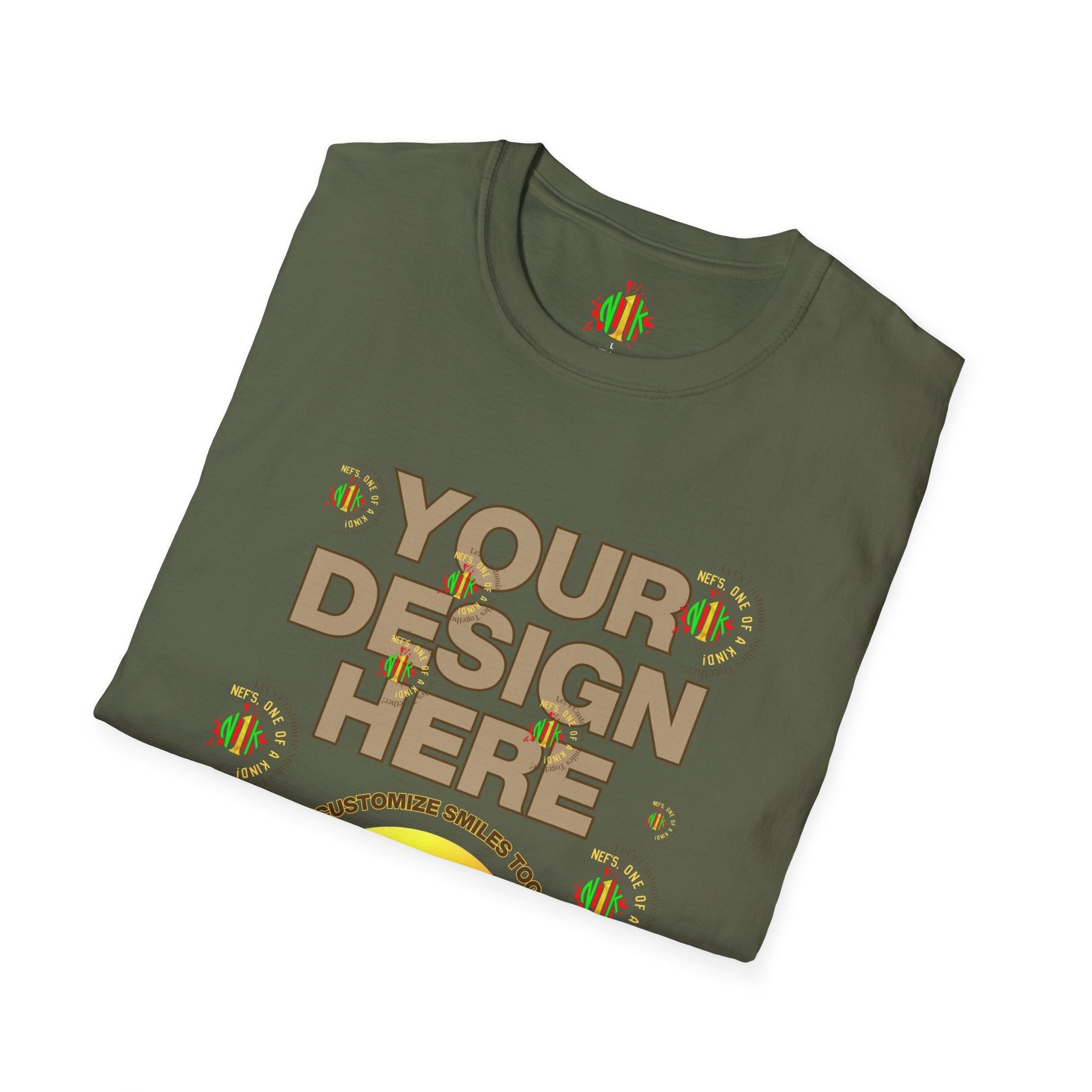 Customizable Unisex T-Shirt — Add Your Photo Only