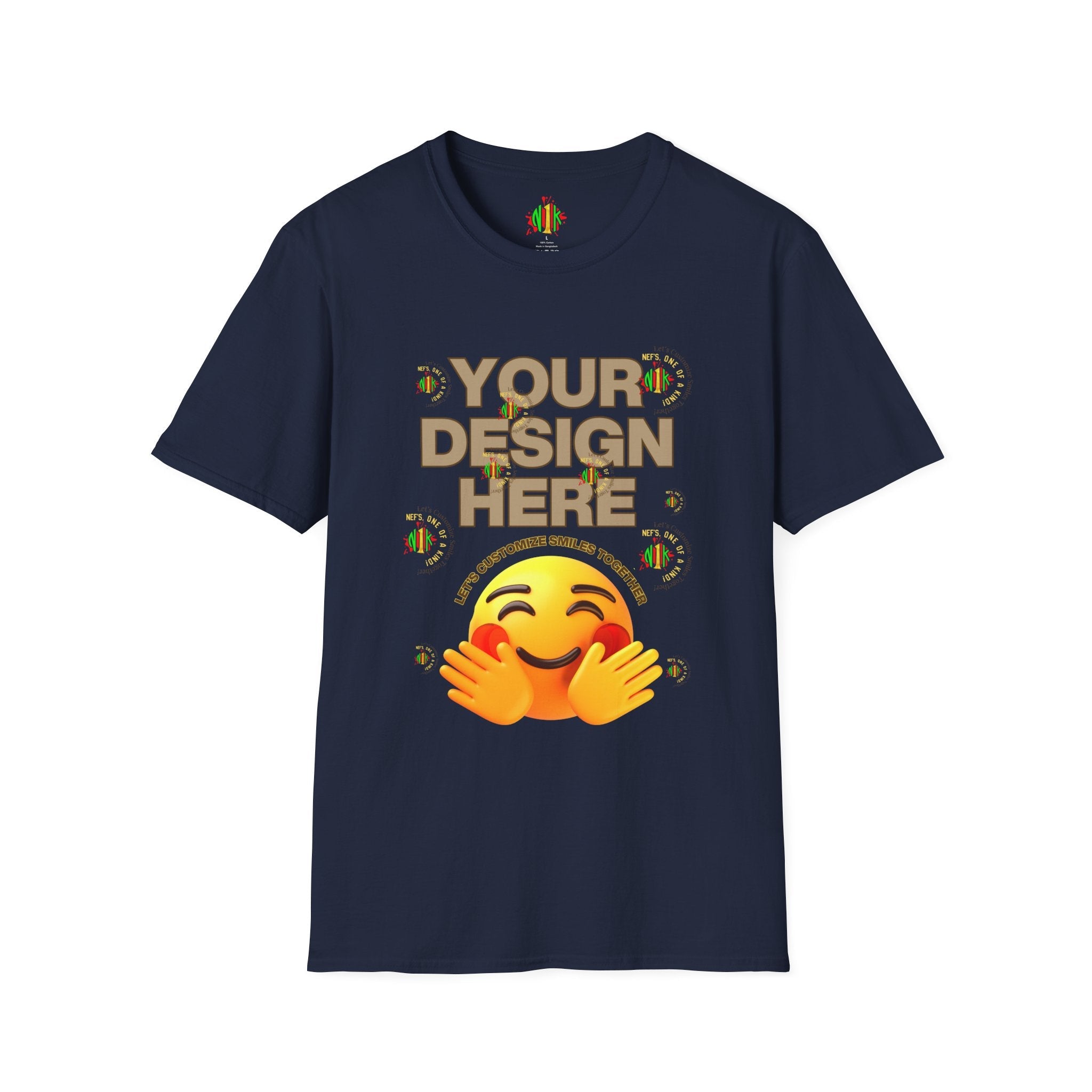 Customizable Unisex T-Shirt — Add Your Photo Only