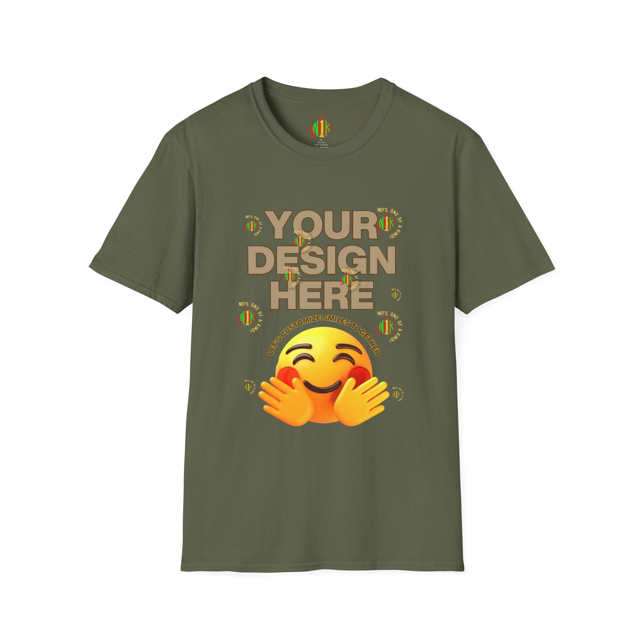 Customizable Unisex T-Shirt — Add Your Photo Only