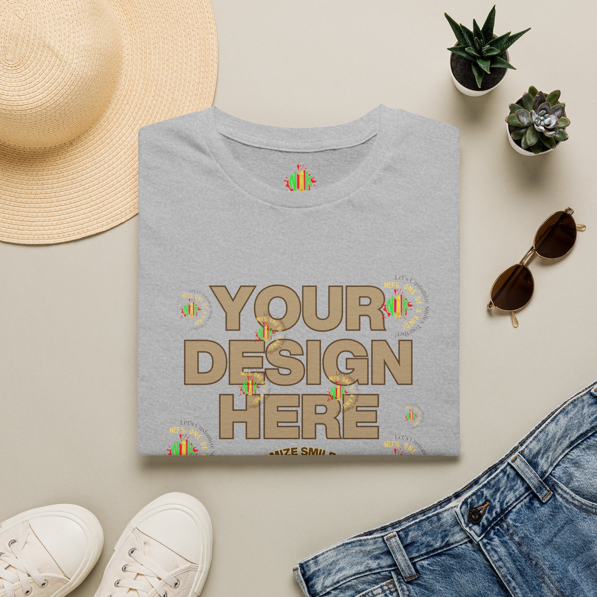 Customizable Unisex T-Shirt — Add Your Photo Only