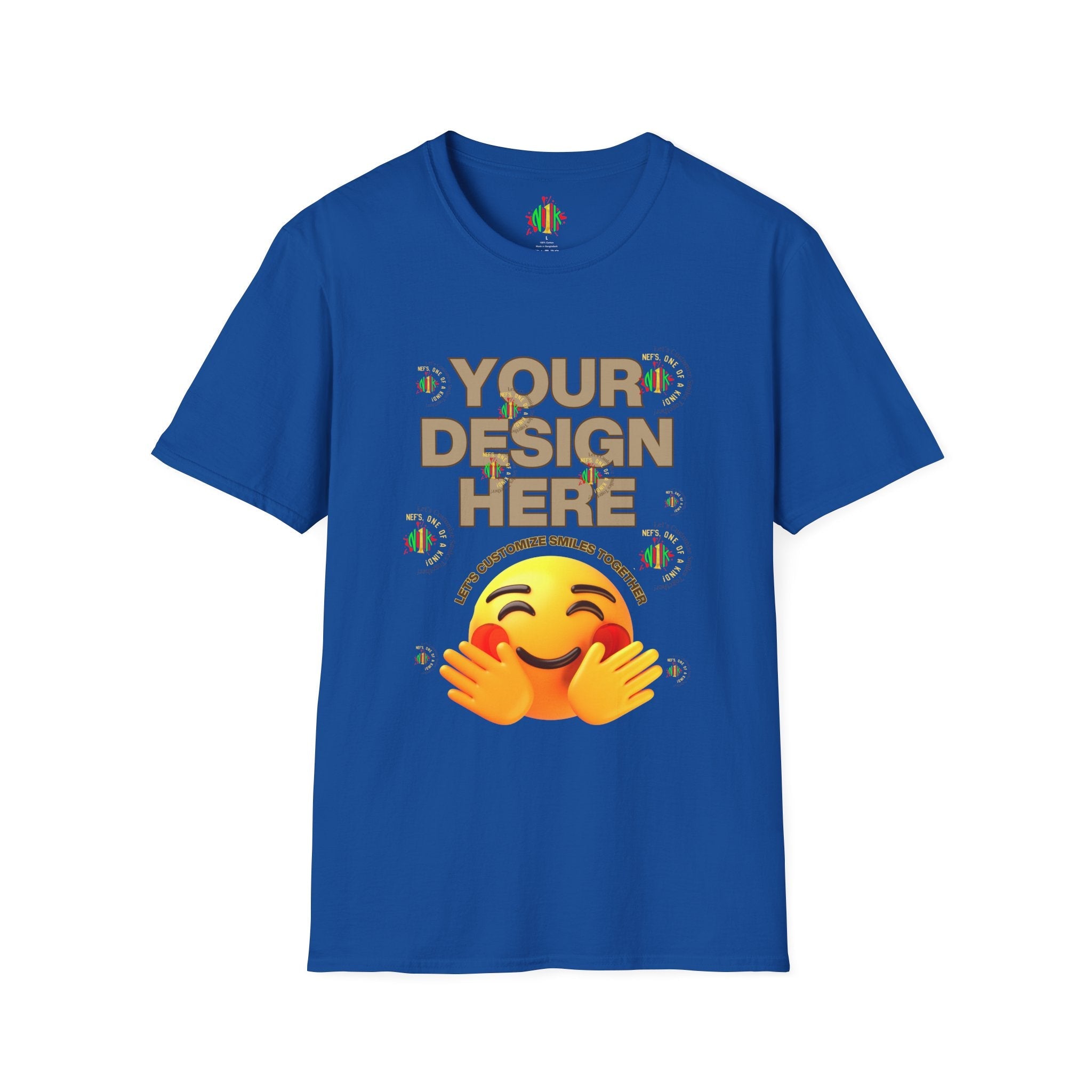 Customizable Unisex T-Shirt — Add Your Photo Only