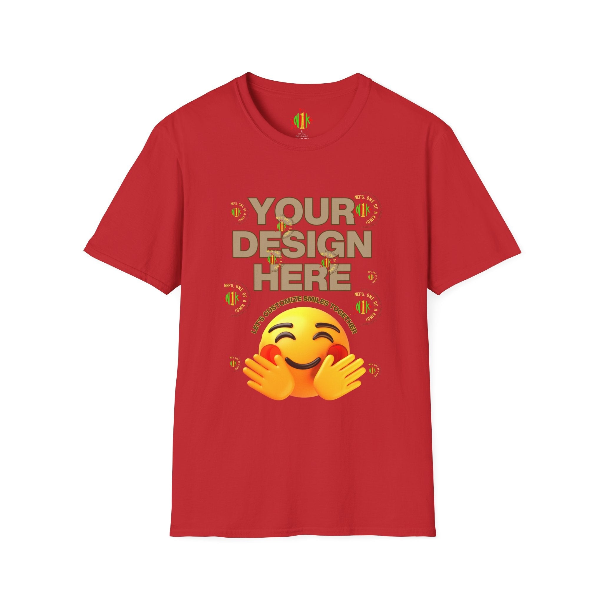 Customizable Unisex T-Shirt — Add Your Photo Only