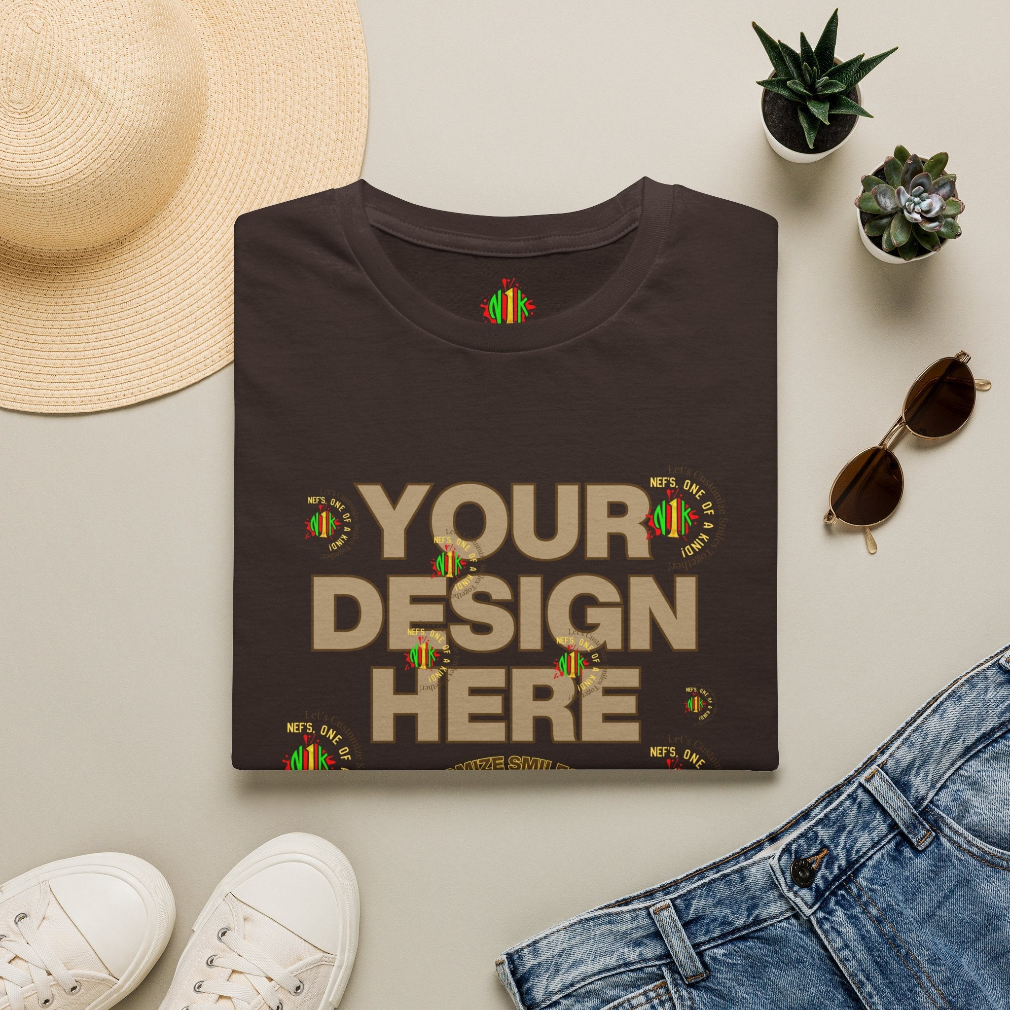 Customizable Unisex T-Shirt — Add Your Photo Only