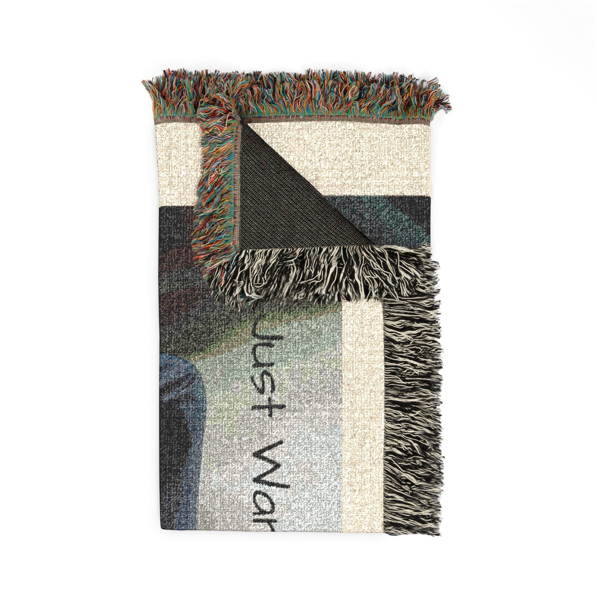 Customizable Woven Blanket — Add Your Text, Personalized Cozy Throw