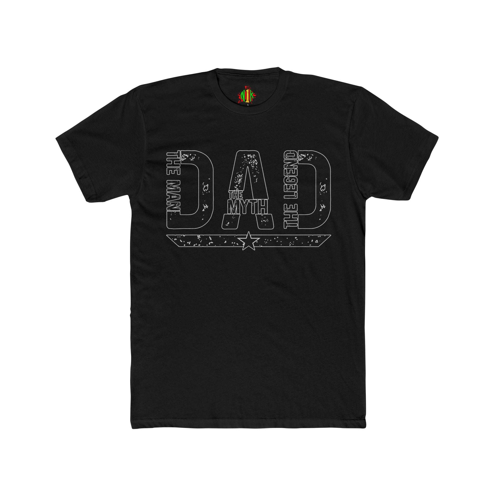 Dad Tee — "The Man, The Myth, The Legend" Vintage Father's Day T-ShirtT-ShirtDad Tee