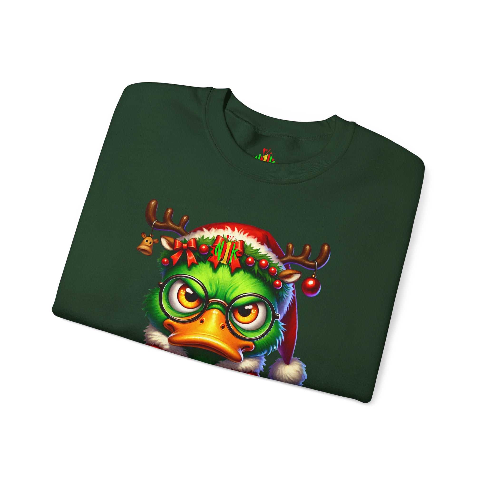 Dear Santa I Can Explain Sweatshirt — Funny Christmas CrewneckSweatshirtExplain Unisex Heavy Blend™ Crewneck Sweatshirt