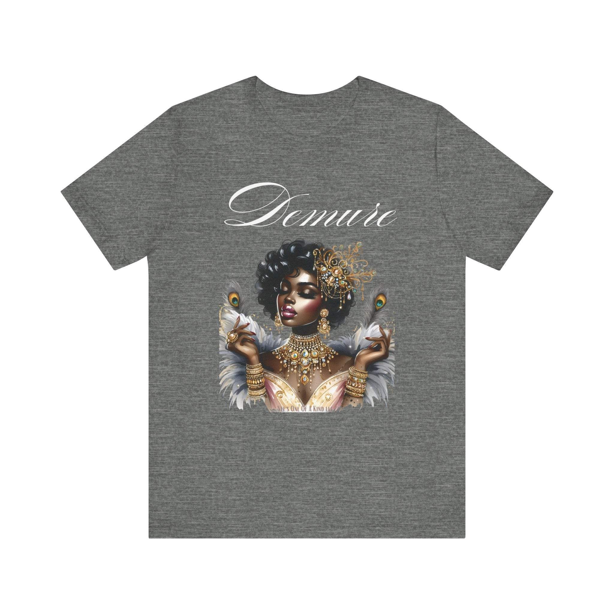 Demure Mindful Jersey Short Sleeve Tee