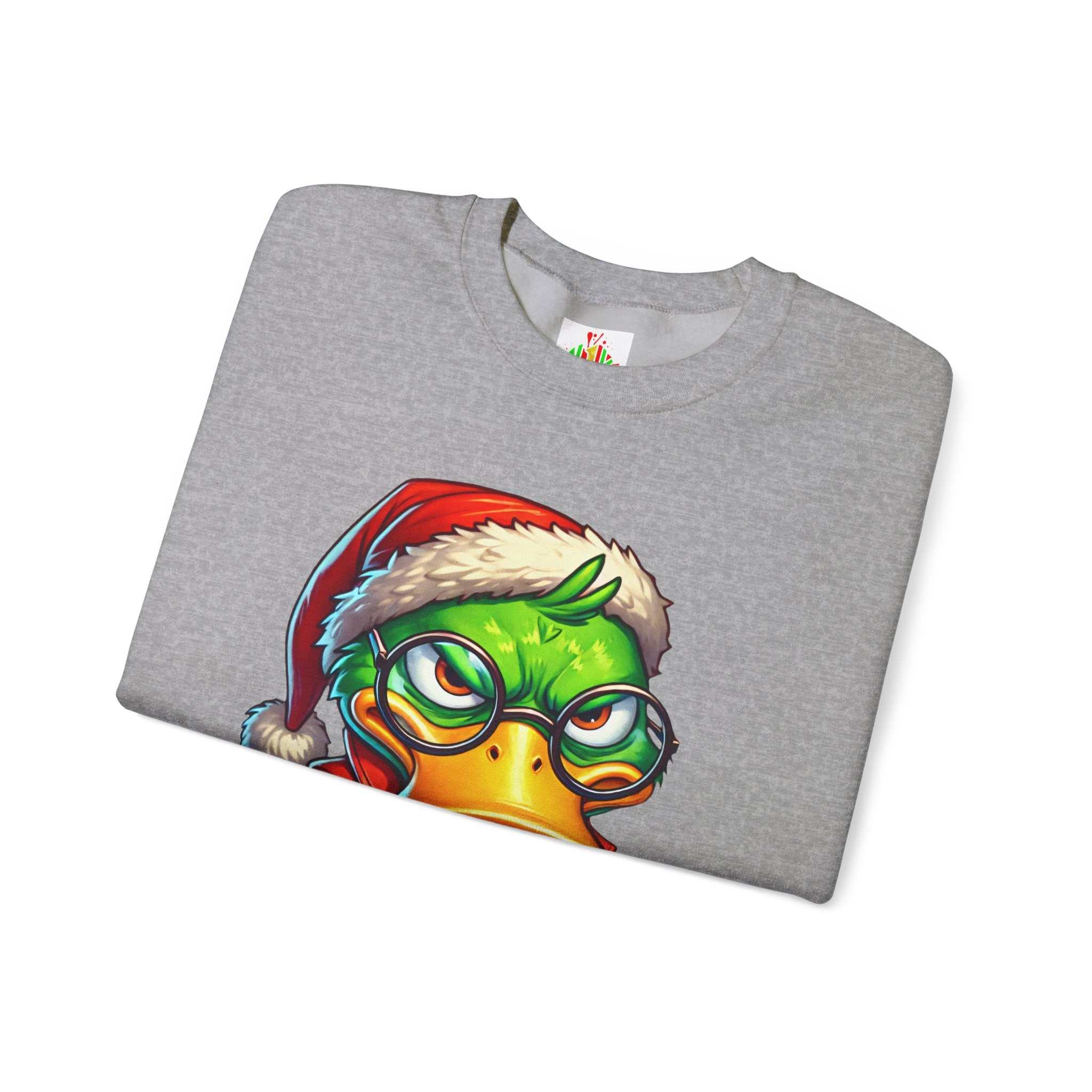 Duck off Christmas Funny Holiday Unisex Heavy Blend CrewneckSweatshirtUnisex Heavy Blend™ Crewneck Sweatshirt