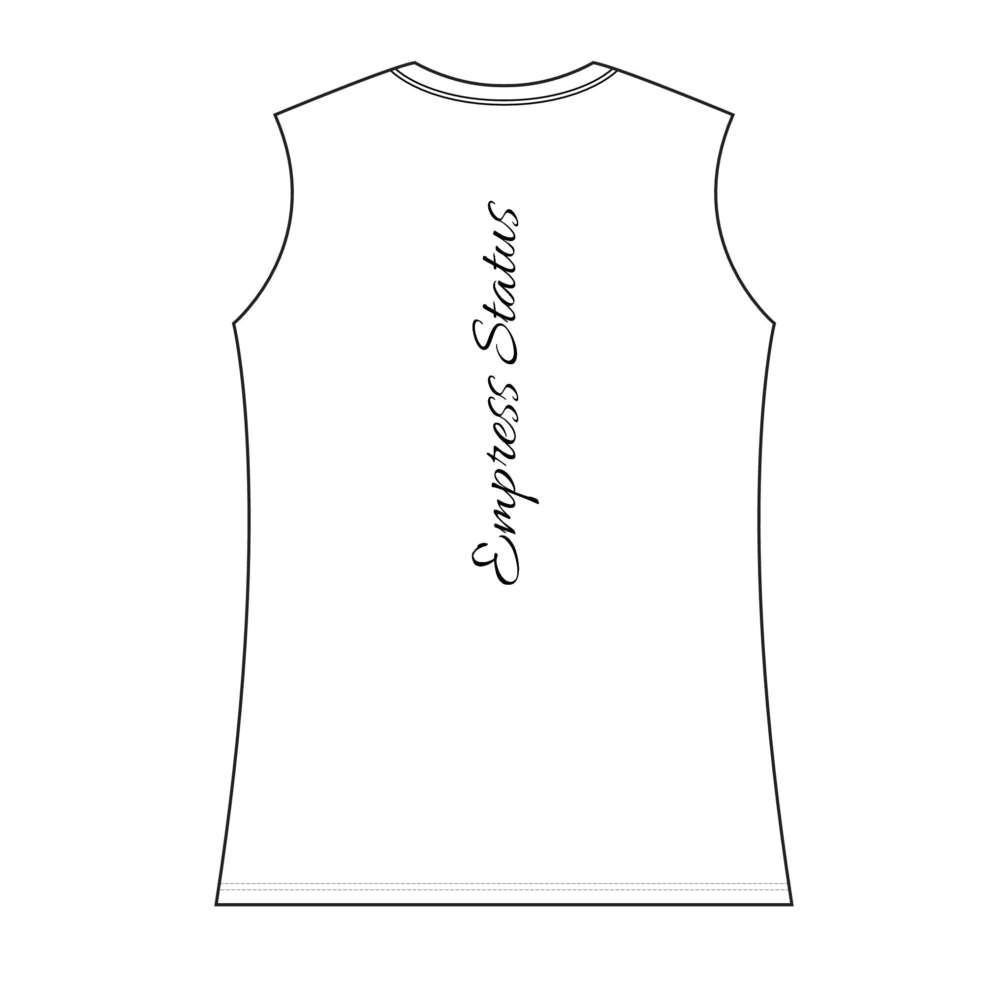 Empress Party Women’s Tank Top – Elegant Script Empress Logo