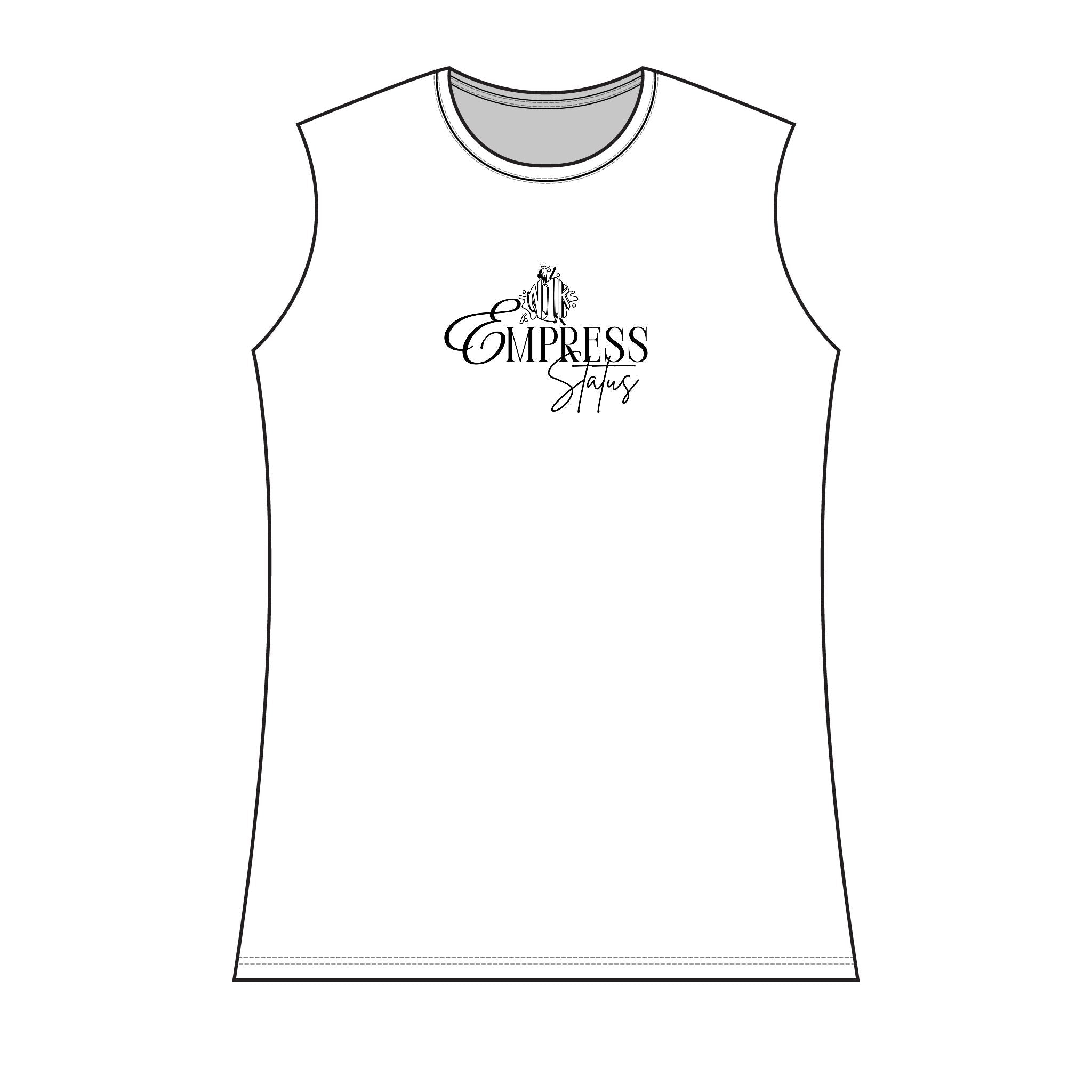 Empress Party Women’s Tank Top – Elegant Script Empress Logo
