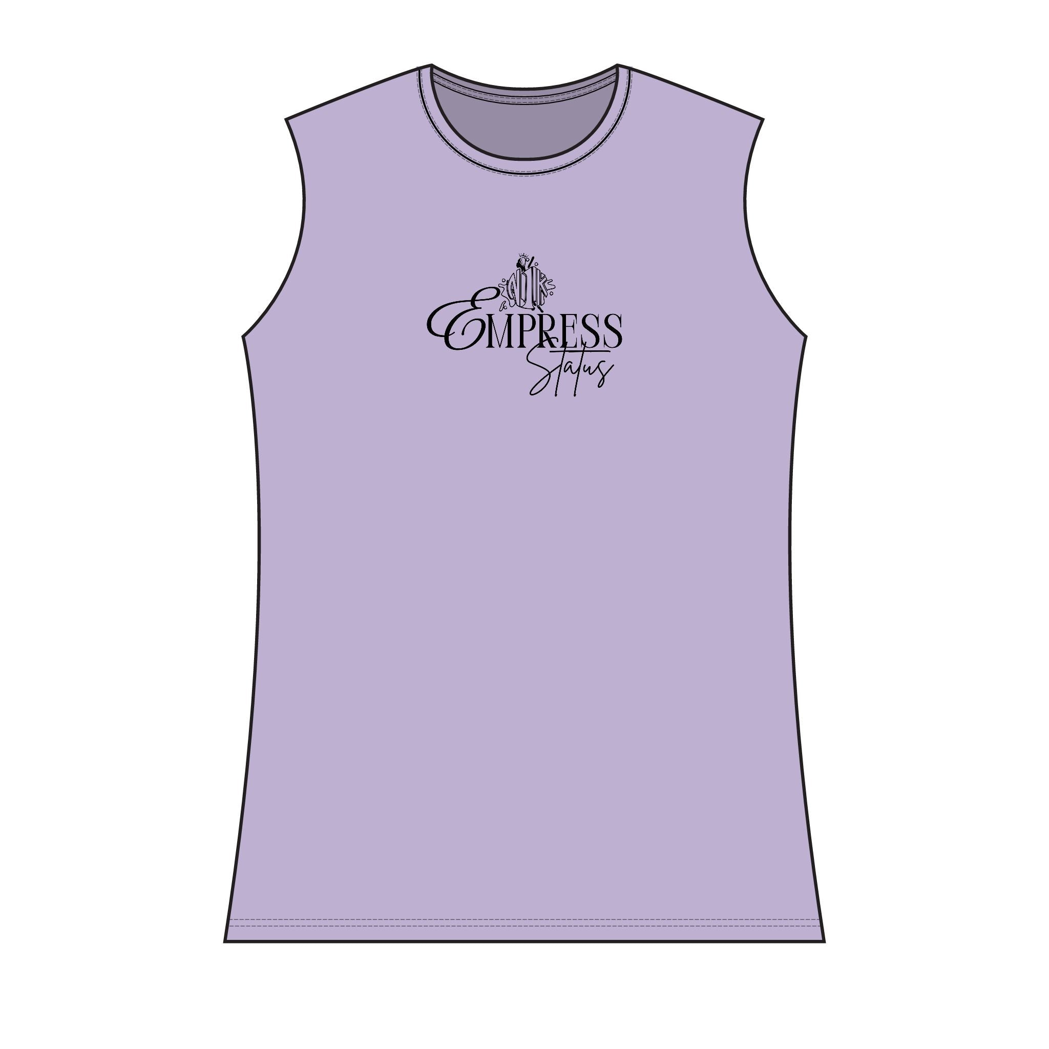 Empress Party Women’s Tank Top – Elegant Script Empress Logo