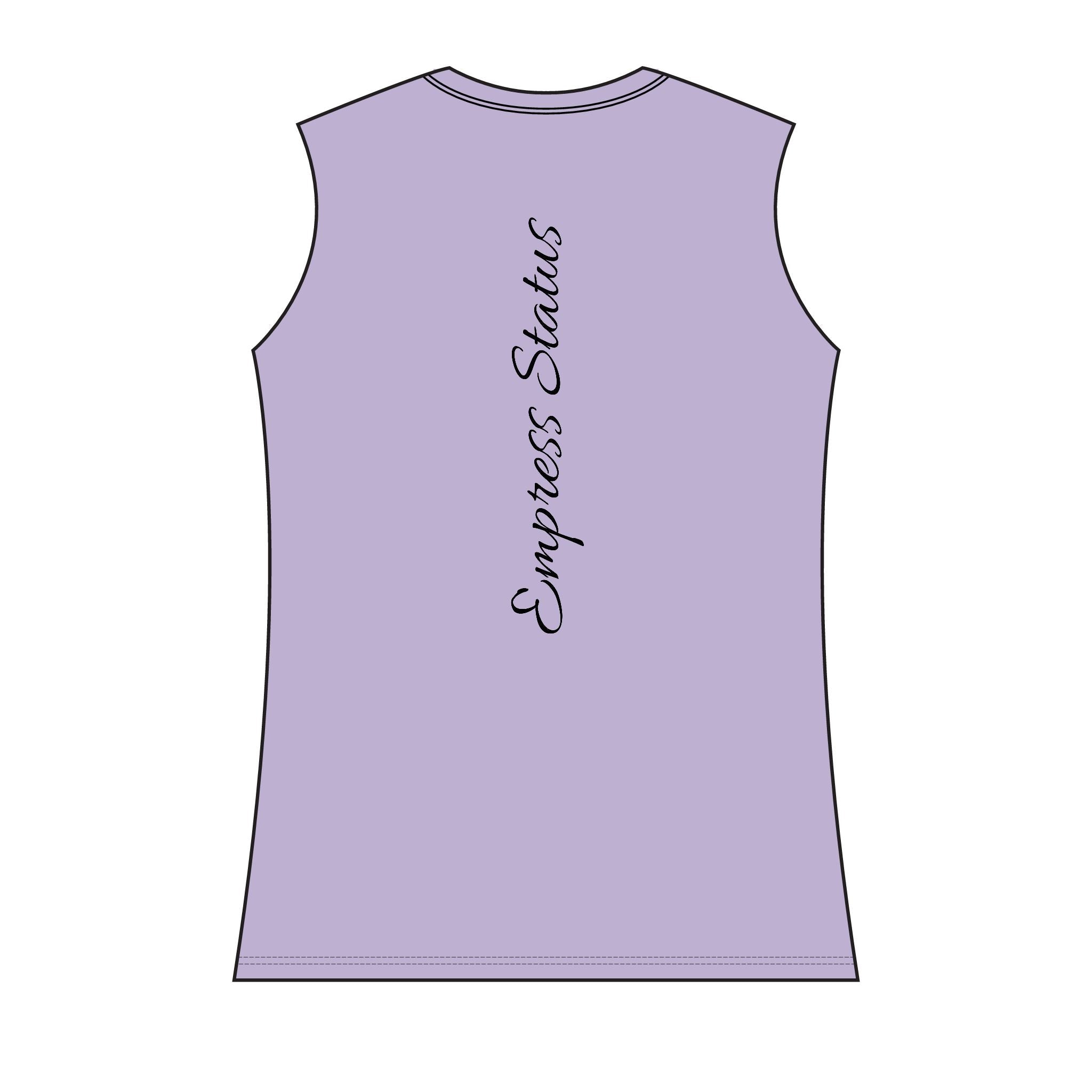 Empress Party Women’s Tank Top – Elegant Script Empress Logo