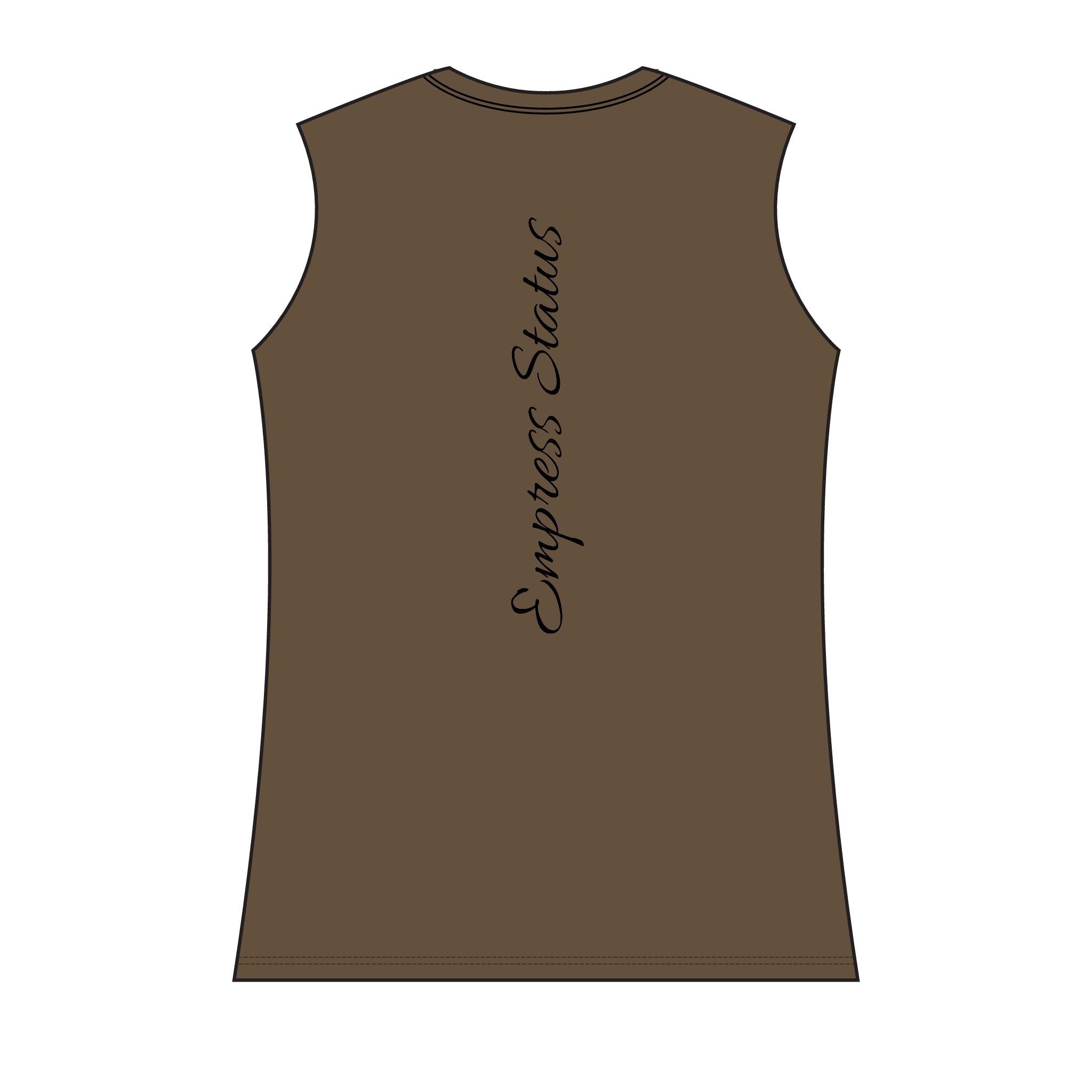 Empress Party Women’s Tank Top – Elegant Script Empress Logo
