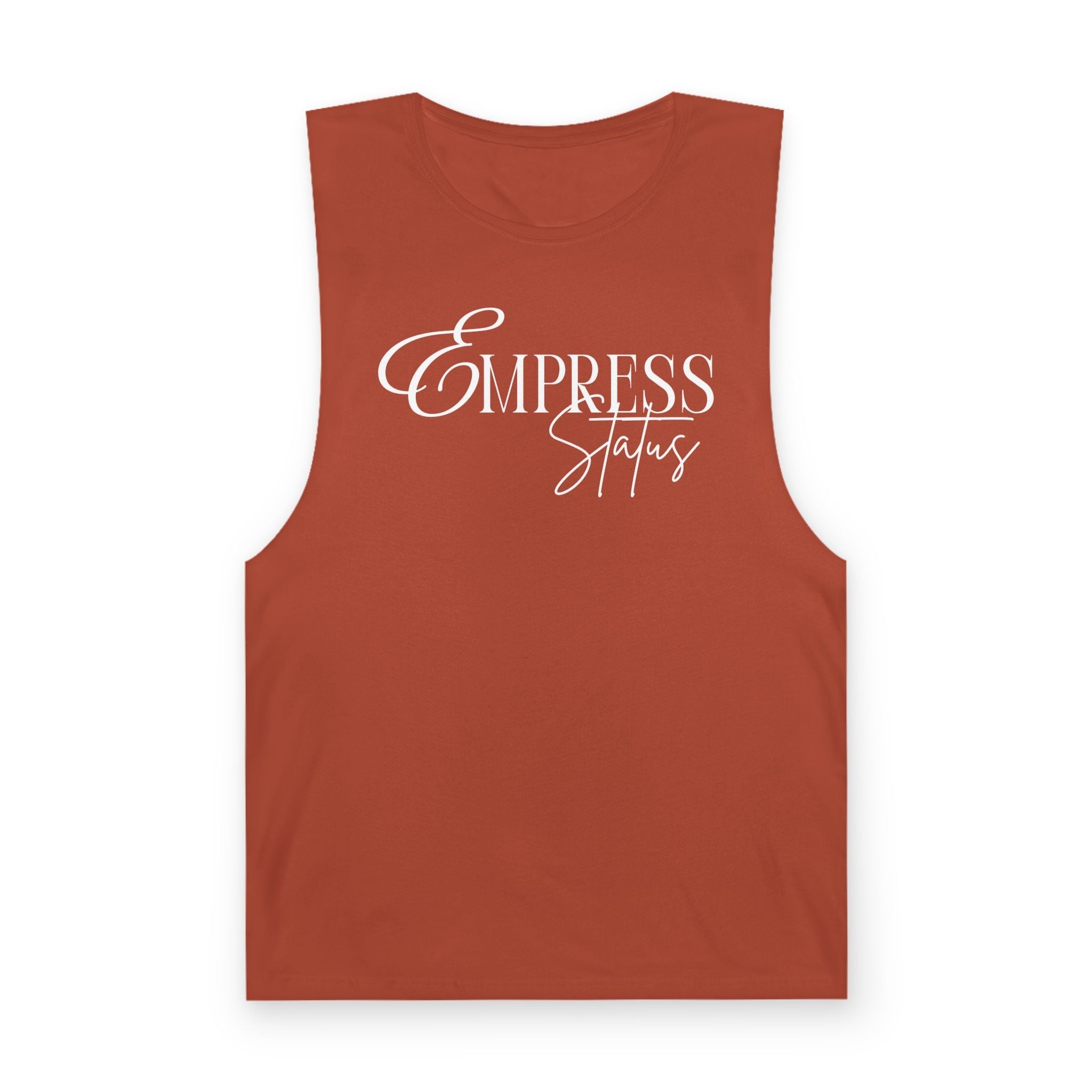 Empress Status Tank Top - Empowering Unisex Sleeveless Shirt for Confidence, Motivation, Daily Wear, Gifts, Summer Style