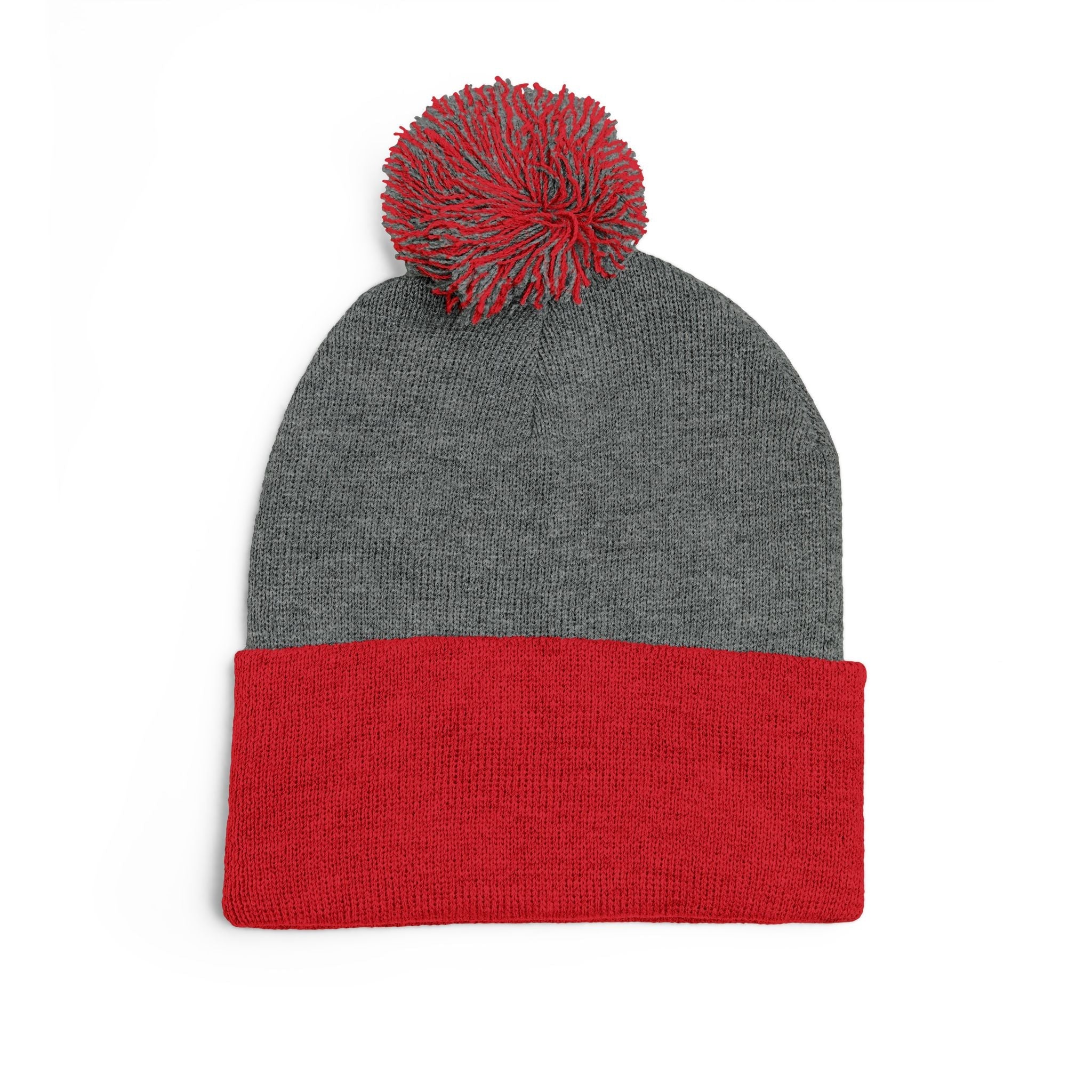 Empress Status Trailblazer Confidence Pom-Pom Knit Cap – Embroidered Beanie Winter Hat