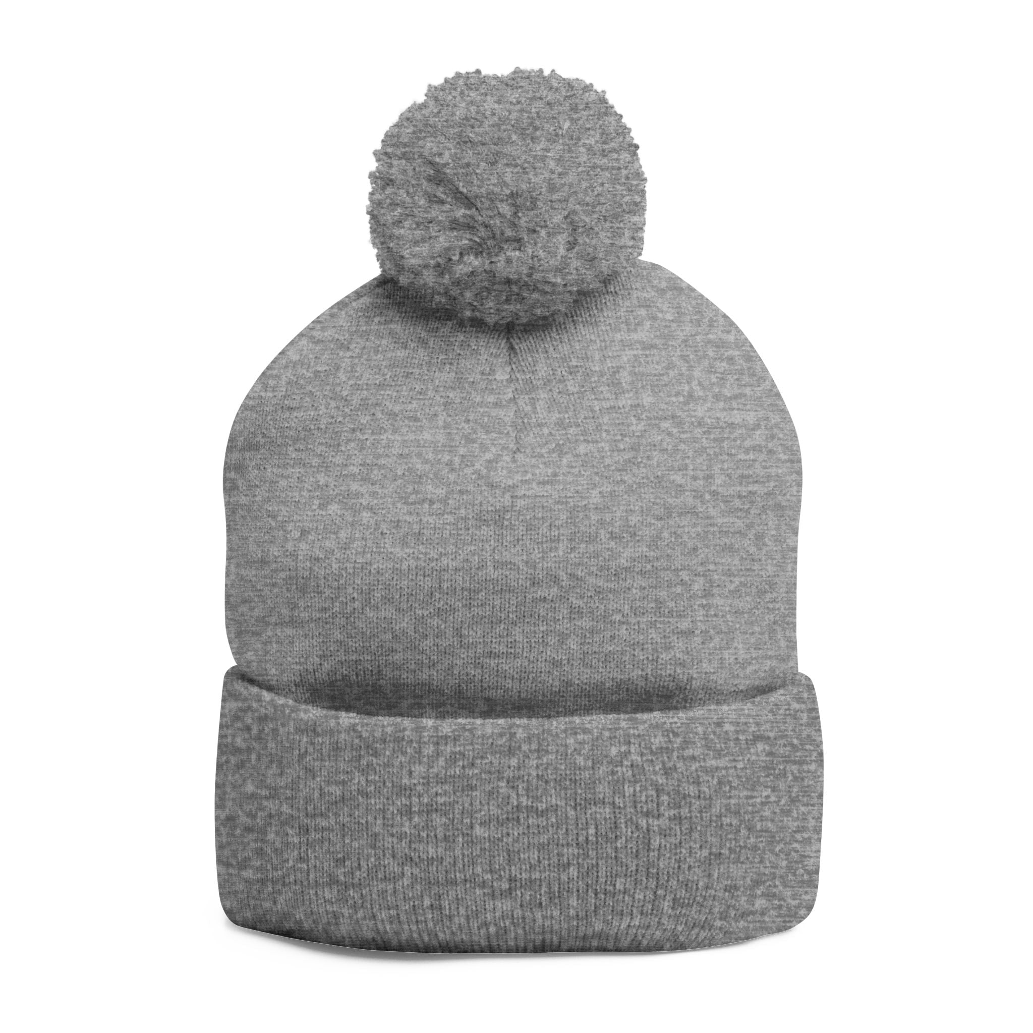 Empress Status Trailblazer Confidence Pom-Pom Knit Cap – Embroidered Beanie Winter Hat