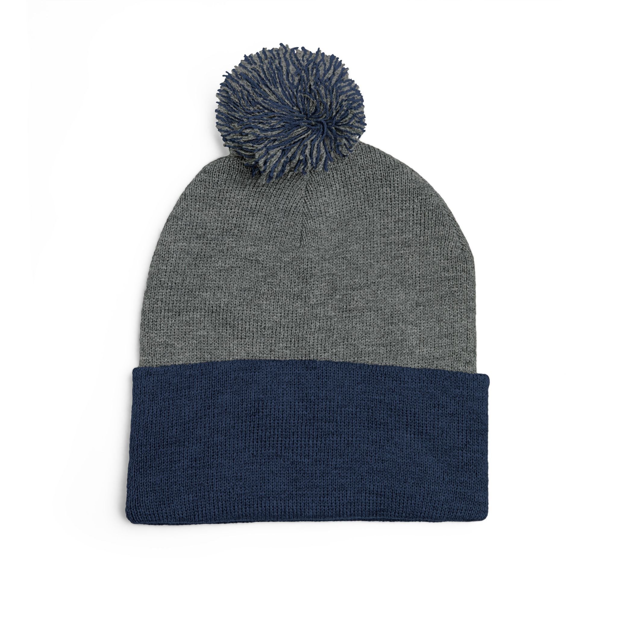 Empress Status Trailblazer Confidence Pom-Pom Knit Cap – Embroidered Beanie Winter Hat