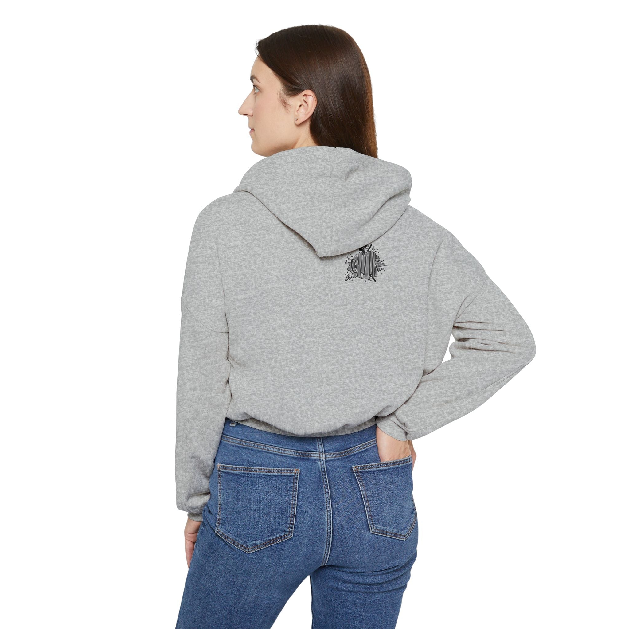 Empress Women's Cinched Bottom Hoodie, Chic Pullover, Stylish ActiveweHoodieEmpress Women's Cinched Bottom Hoodie