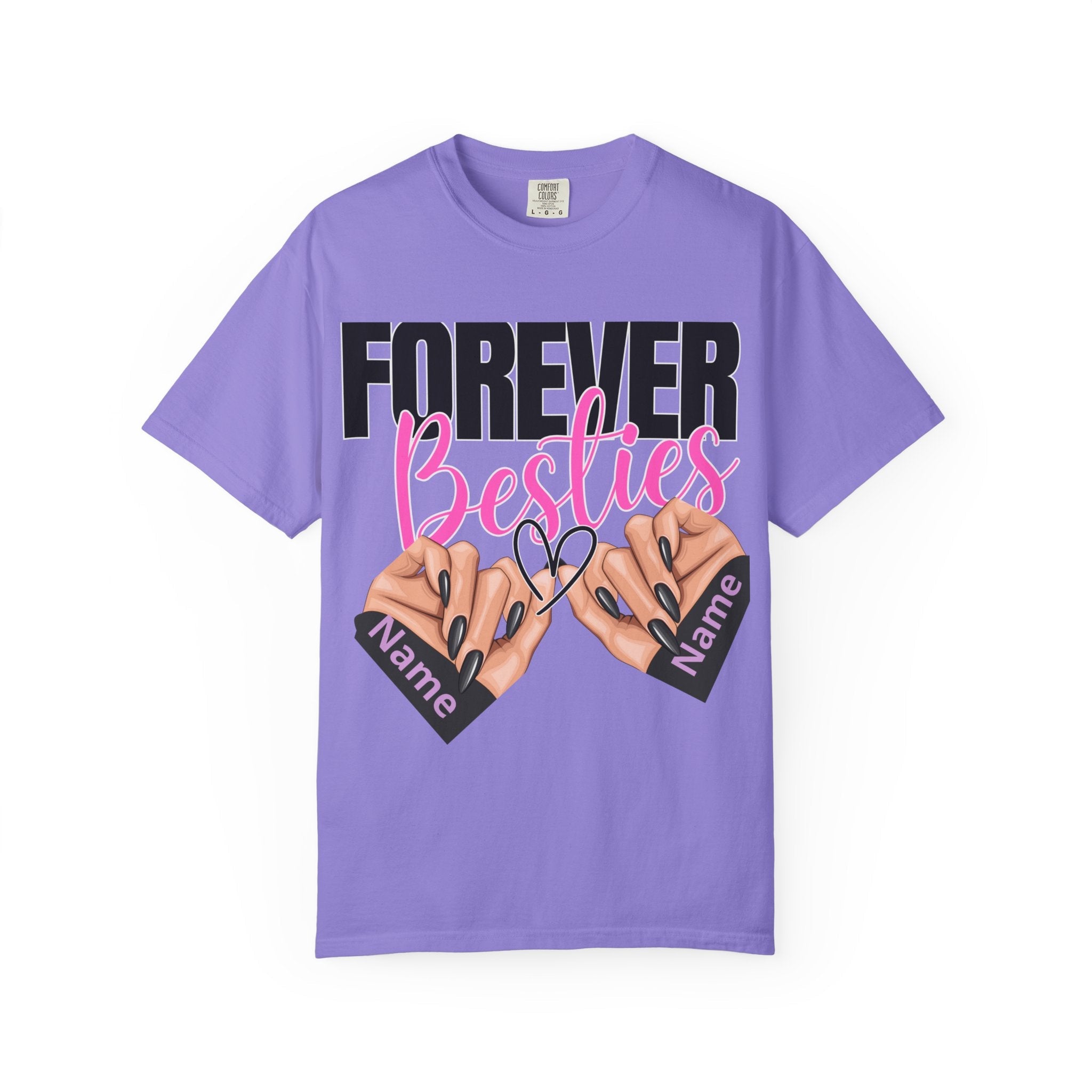 Forever Besties Customizable T-shirtT-ShirtBest Friends Custom T-shirt
