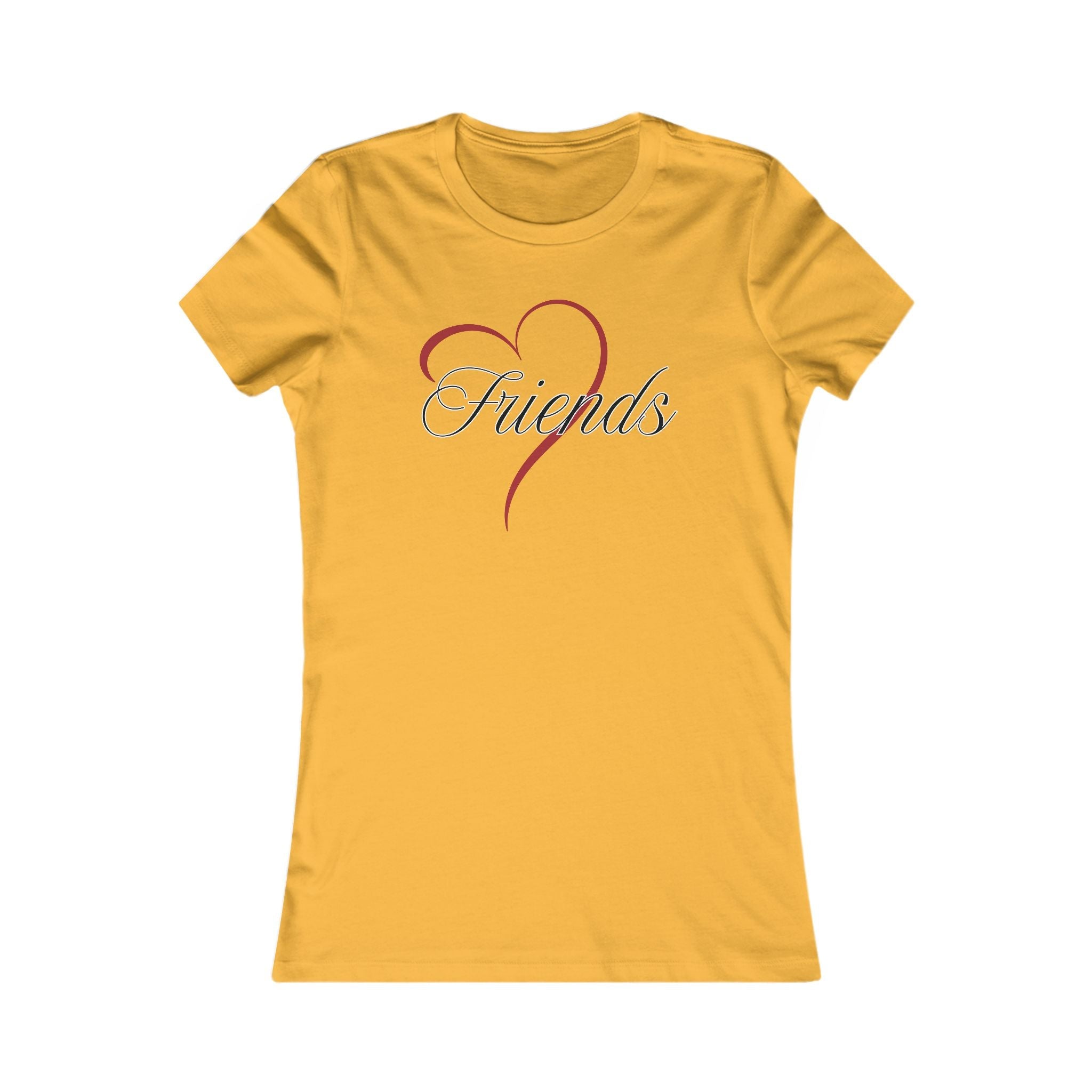 Friends Heart Women's Tee - Cute Gift for Holidays, Birthday, FriendshT-ShirtFriends Heart Women's Tee