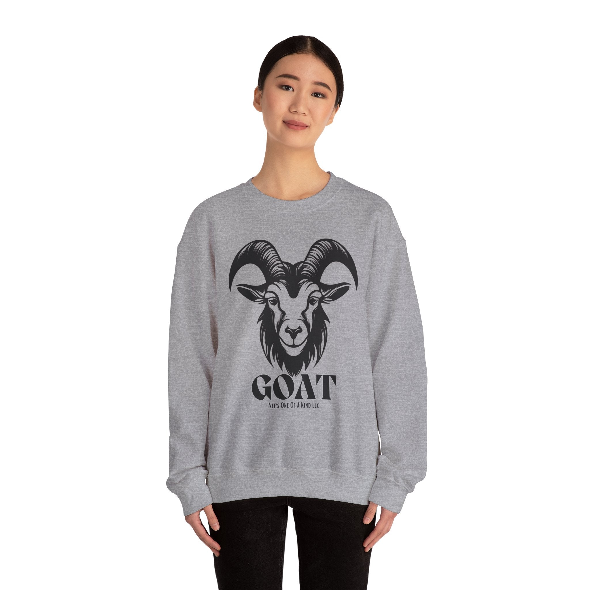 Goat Unisex Casual Crewneck SweatshirtSweatshirtGoat Unisex Casual Crewneck Sweatshirt