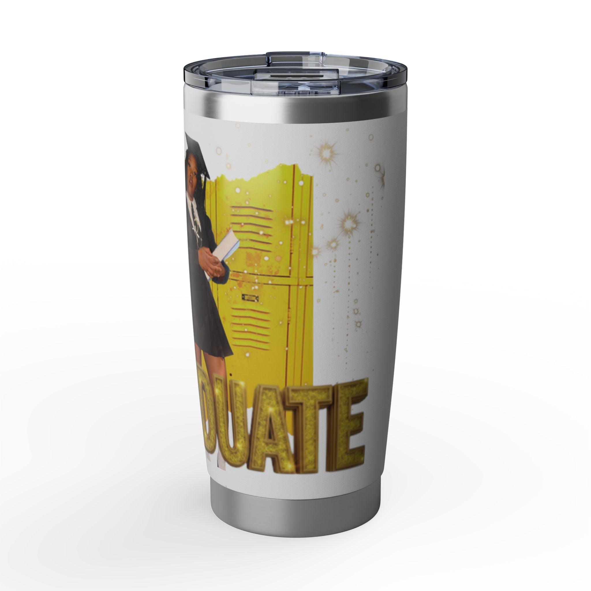 Graduate 20oz Stainless Tumbler — Class of Grad Celebration Travel Mug