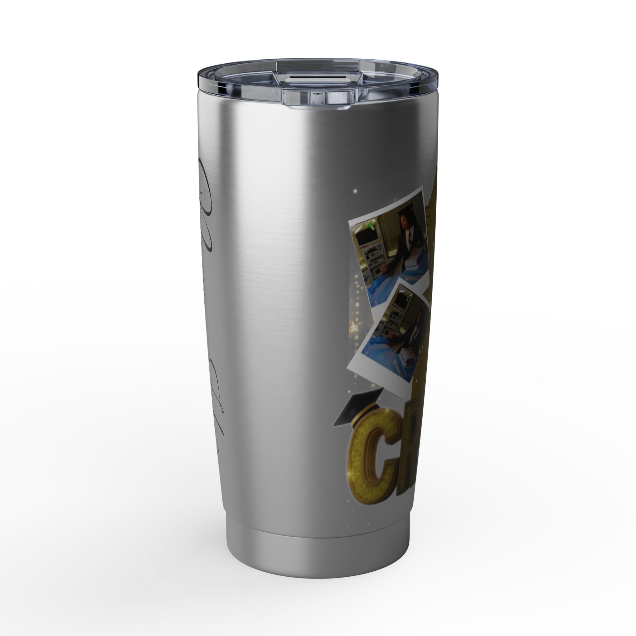 Graduate 20oz Stainless Tumbler — Class of Grad Celebration Travel Mug