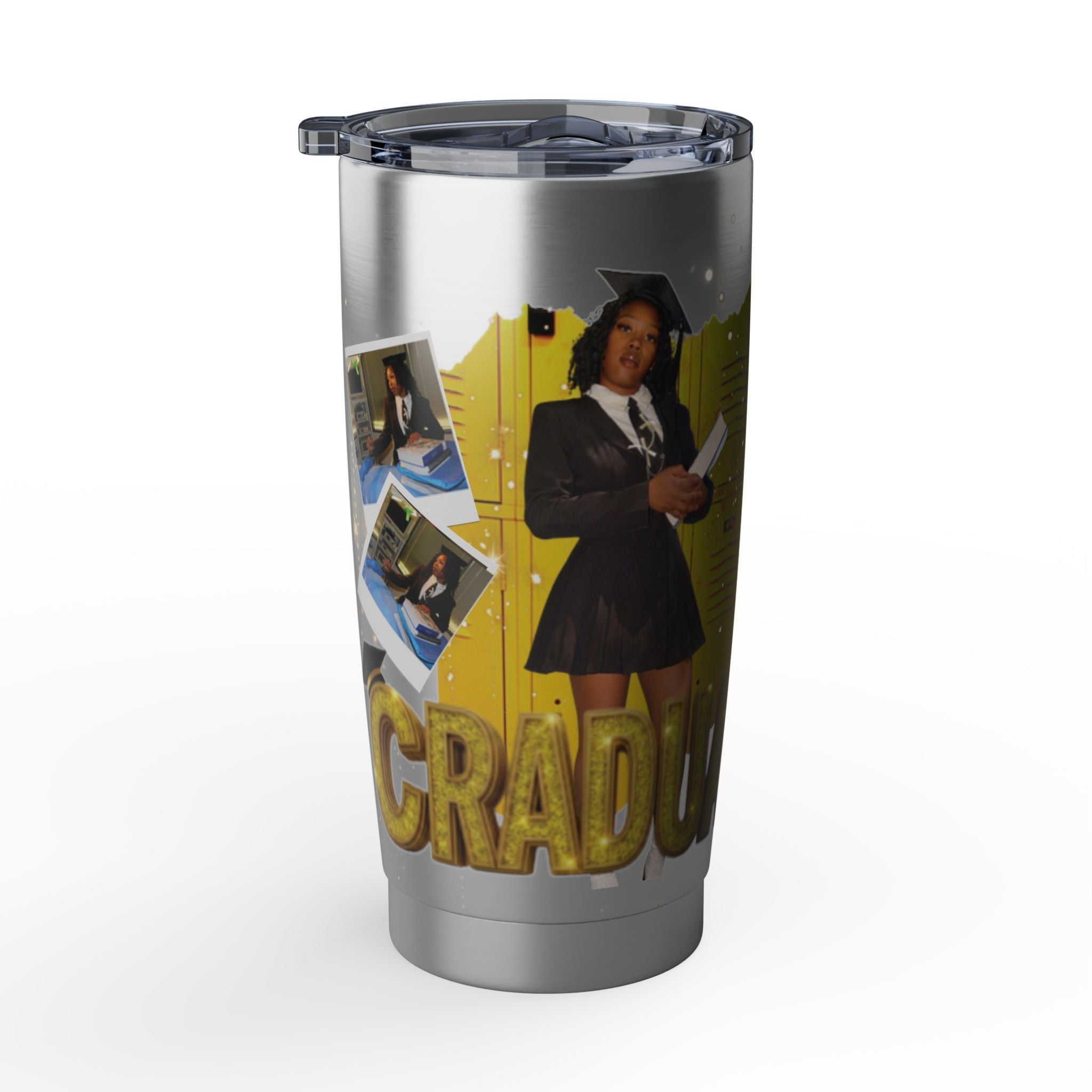 Graduate 20oz Stainless Tumbler — Class of Grad Celebration Travel Mug