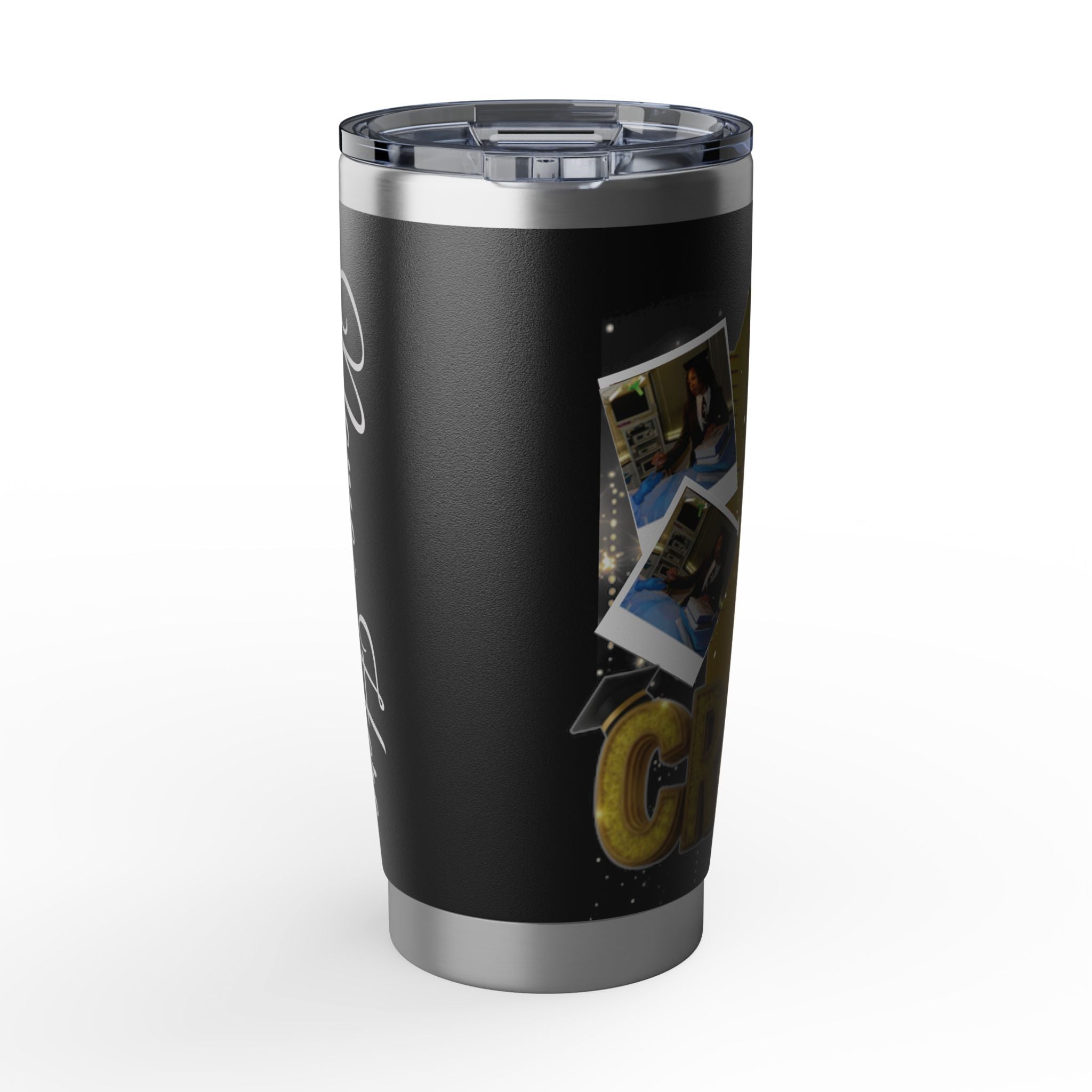 Graduate 20oz Stainless Tumbler — Class of Grad Celebration Travel Mug