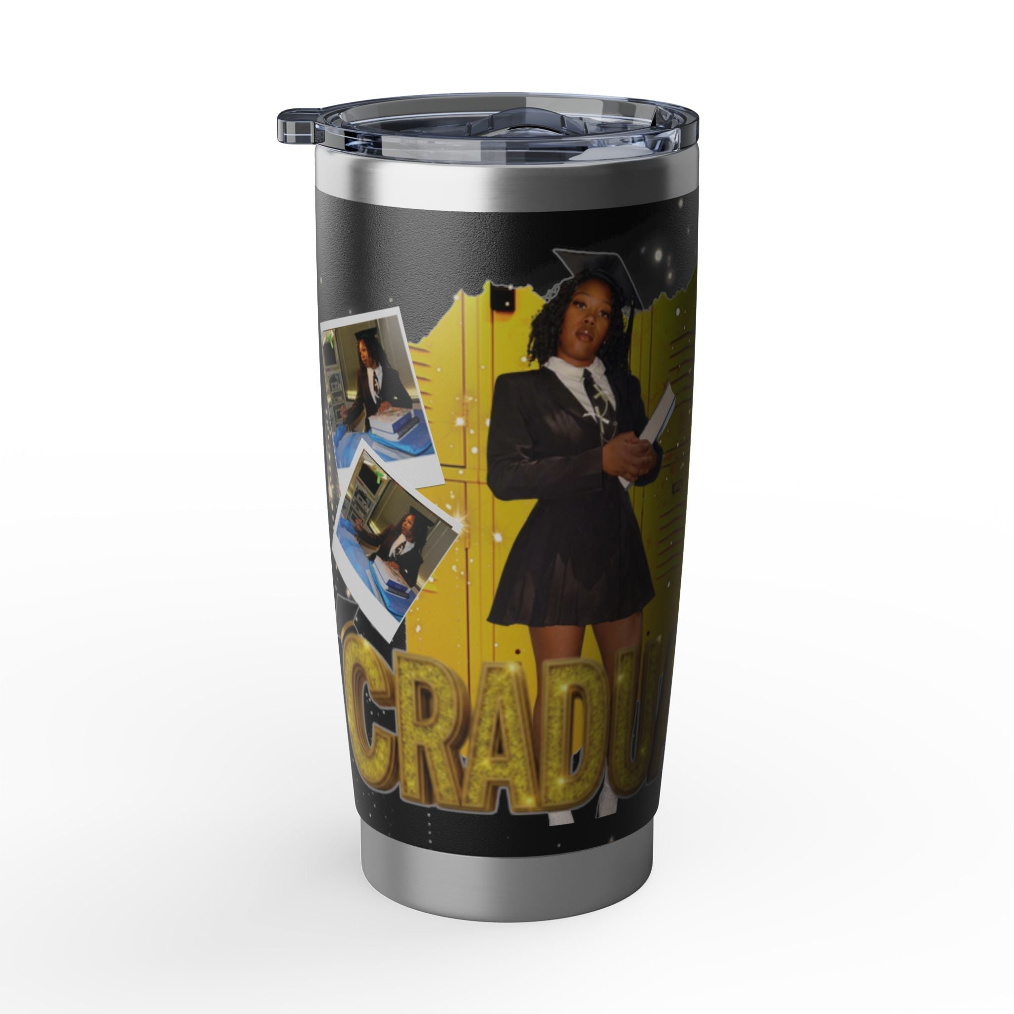 Graduate 20oz Stainless Tumbler — Class of Grad Celebration Travel Mug