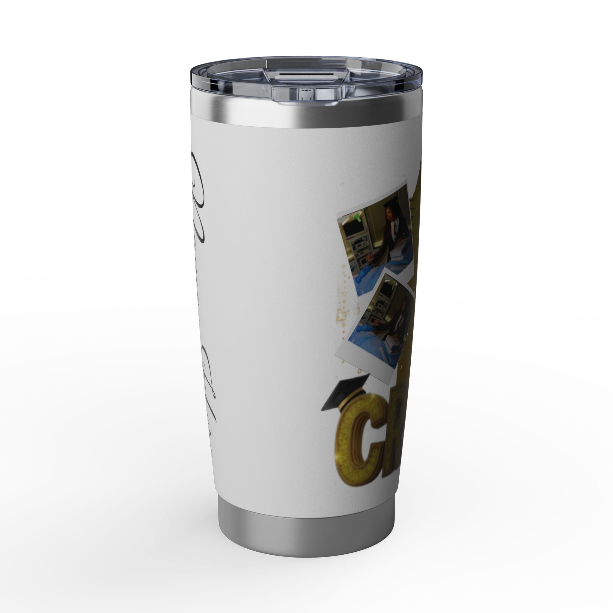 Graduate 20oz Stainless Tumbler — Class of Grad Celebration Travel Mug