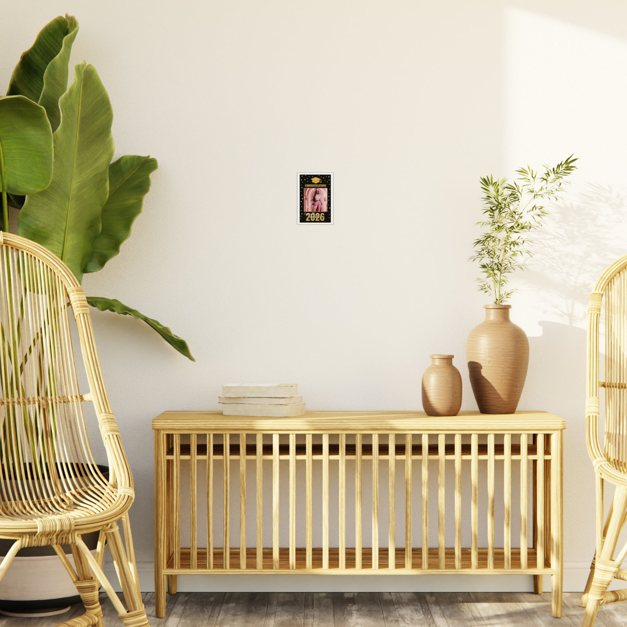 Graduation Photo Foam Board — "Congratulations Class of 2026" (Customizable Photo & Text Frame)