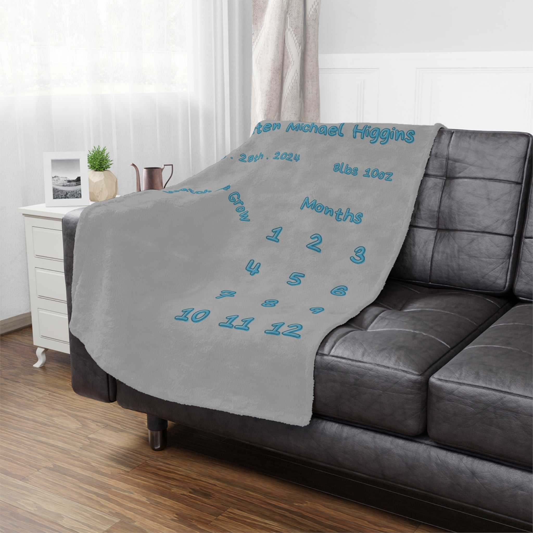 Grow with me Microfiber BlanketHome DecorMicrofiber Blanket