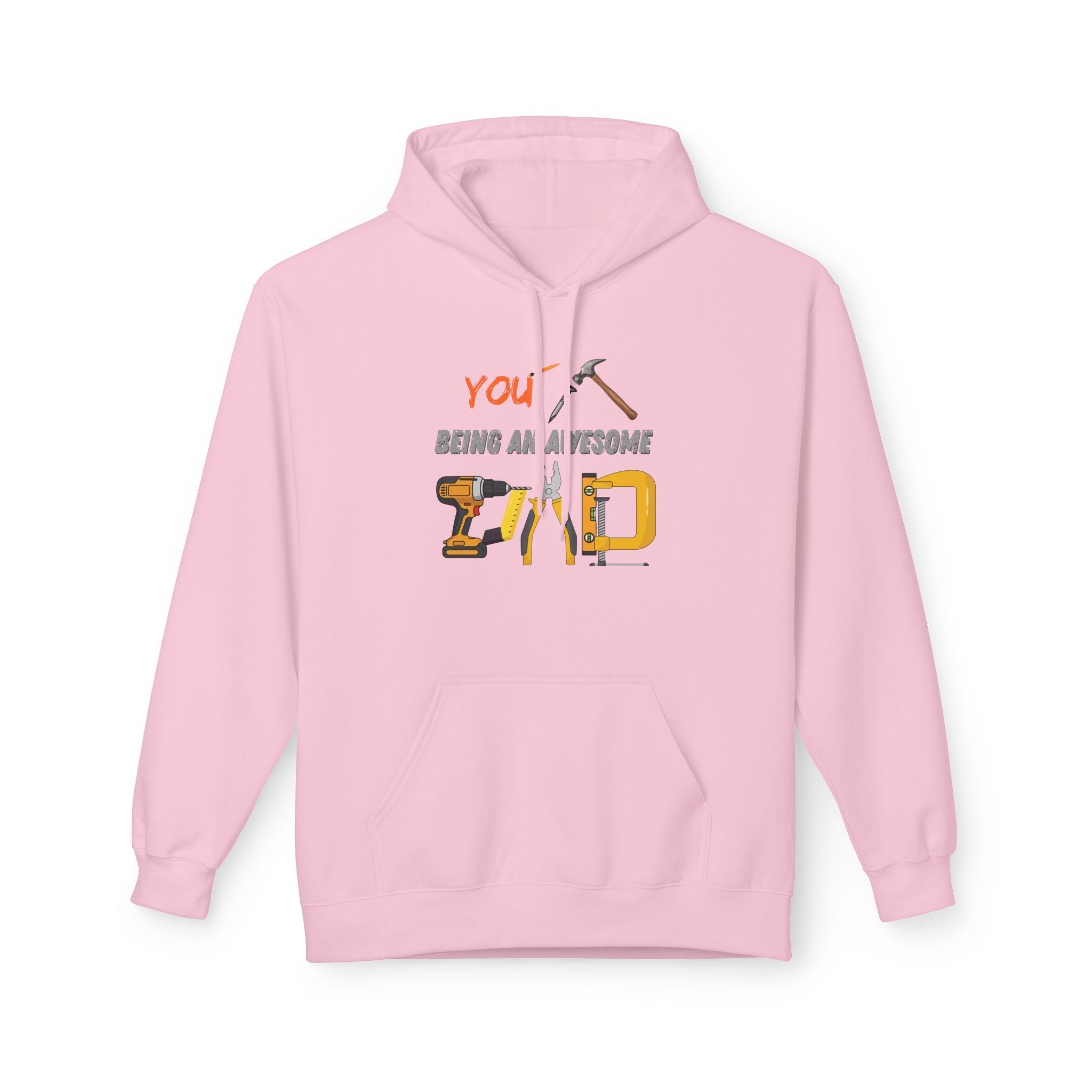 Handyman Dad Hoodie - "You Nailed Being an Awesome Dad" Tool Design